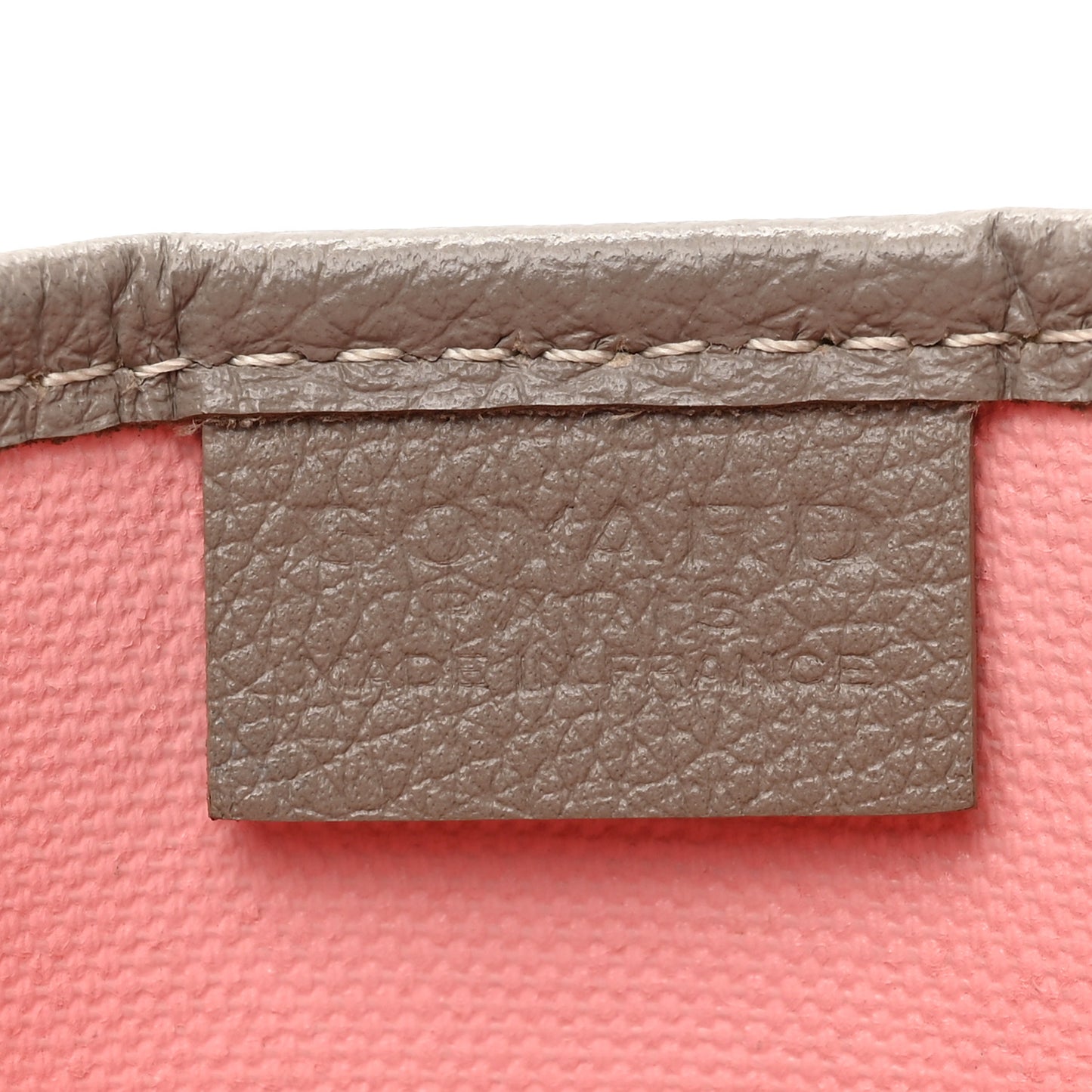 Goyardine Poitiers Claire Voie Tote Grege Powder Pink