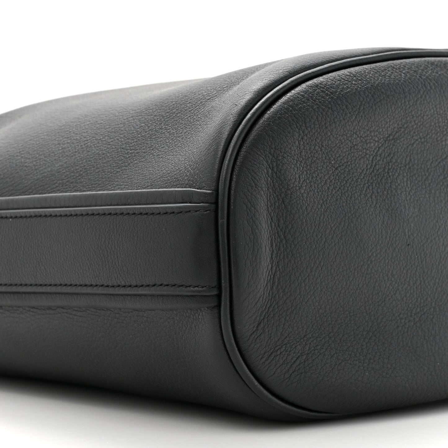 Calfskin Medium Archivo Gancio Hobo Black Black
