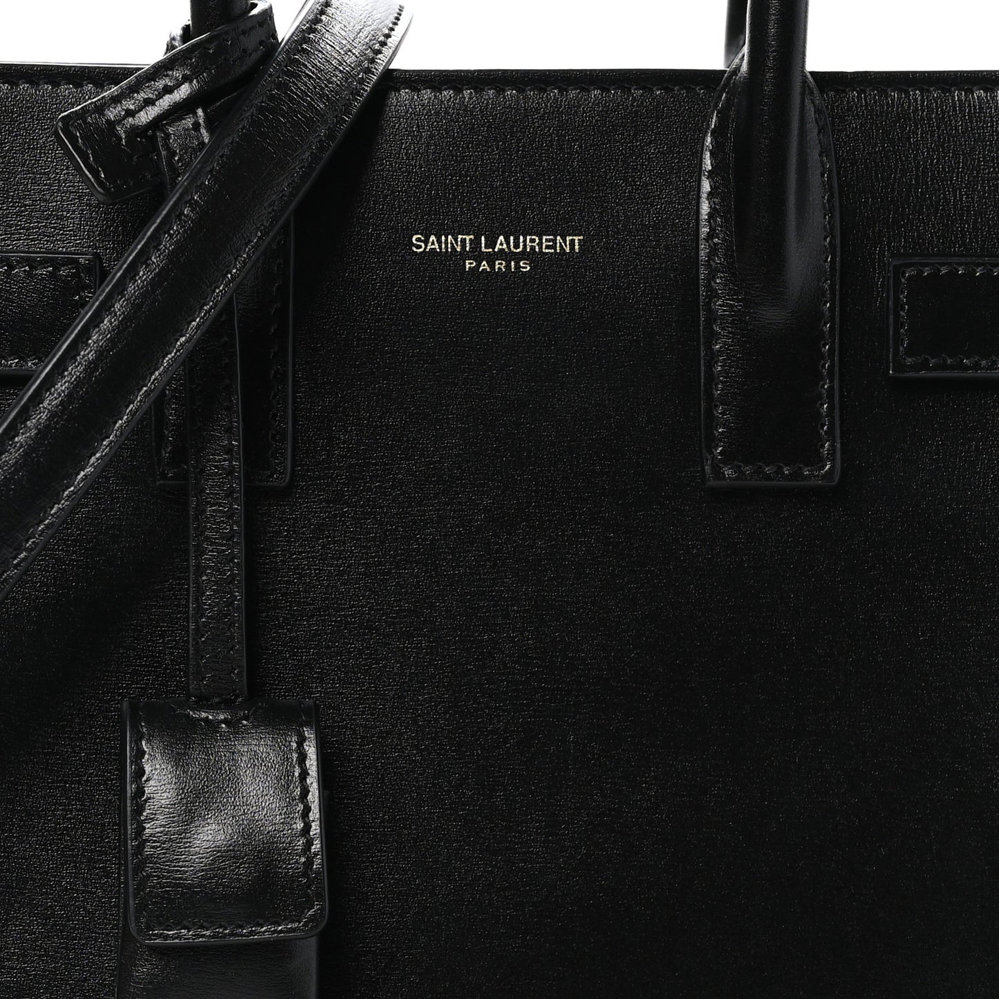 Calfskin Nano Sac De Jour Black