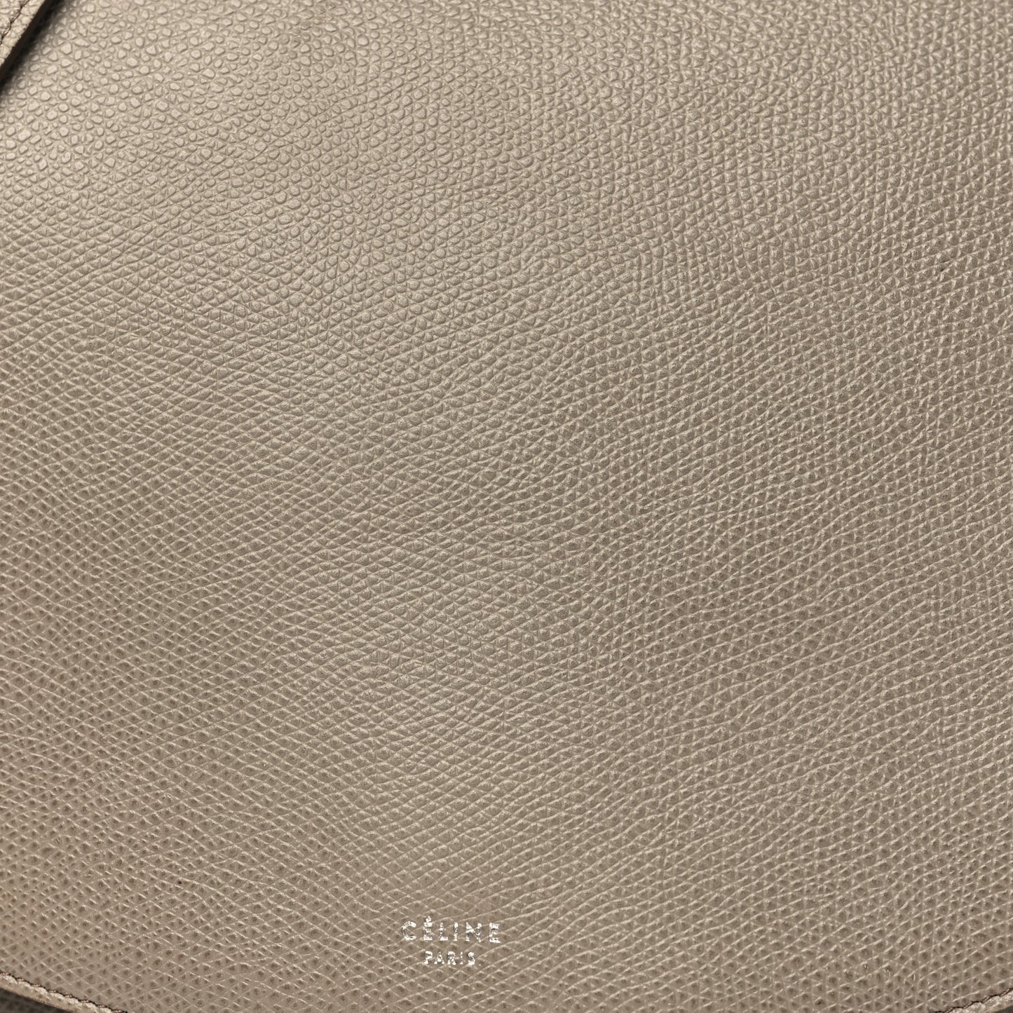 Grained Calfskin Trotteur Messenger Taupe