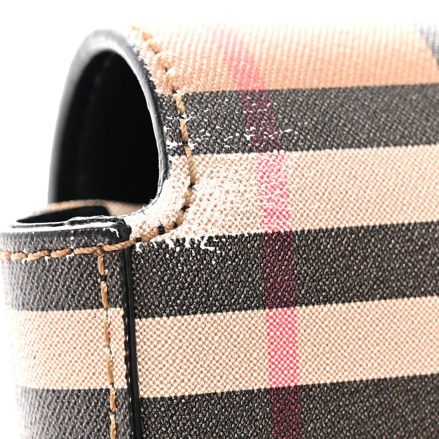 House Check Tartan Mix Hampshire Crossbody Antique Yellow Black