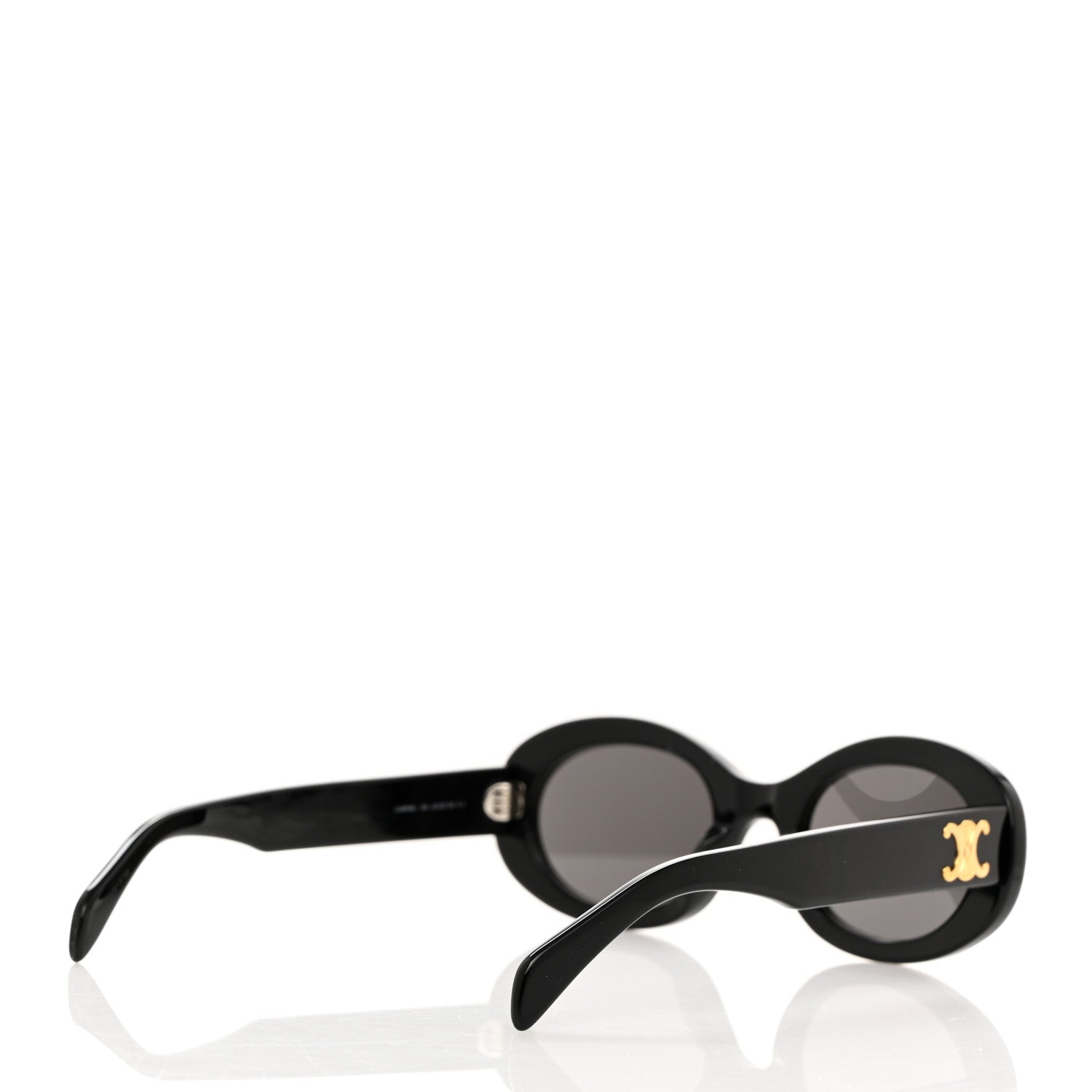 Celine Acetate Triomphe 01 Sunglasses CL 40194U Black 4 of 8