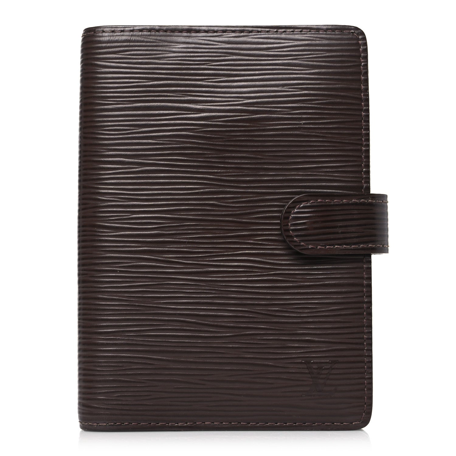 Louis Vuitton Epi Small Ring Agenda Cover Moka 1 of 10
