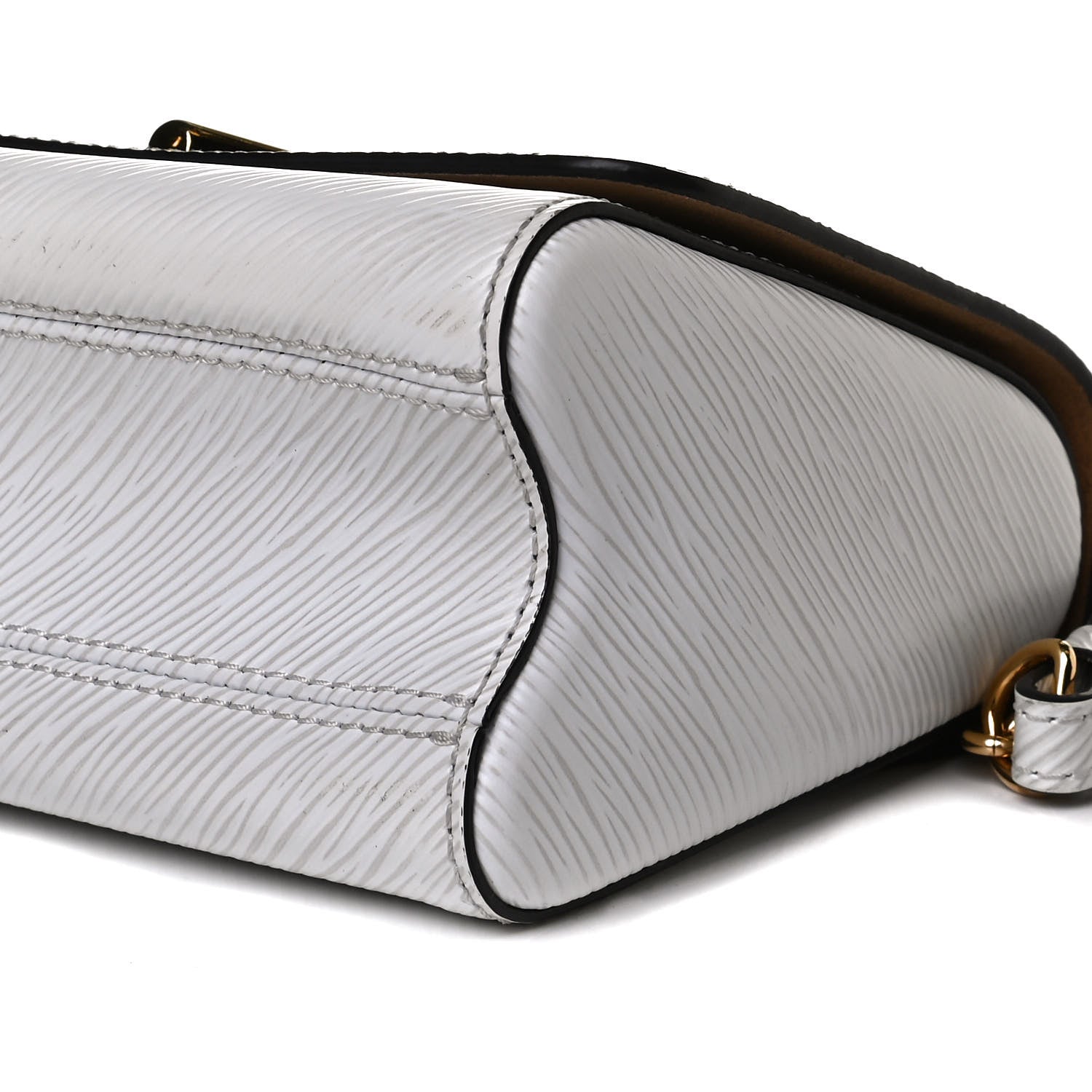 Louis Vuitton Epi Twist Shoulder Bag MM White 9 of 13