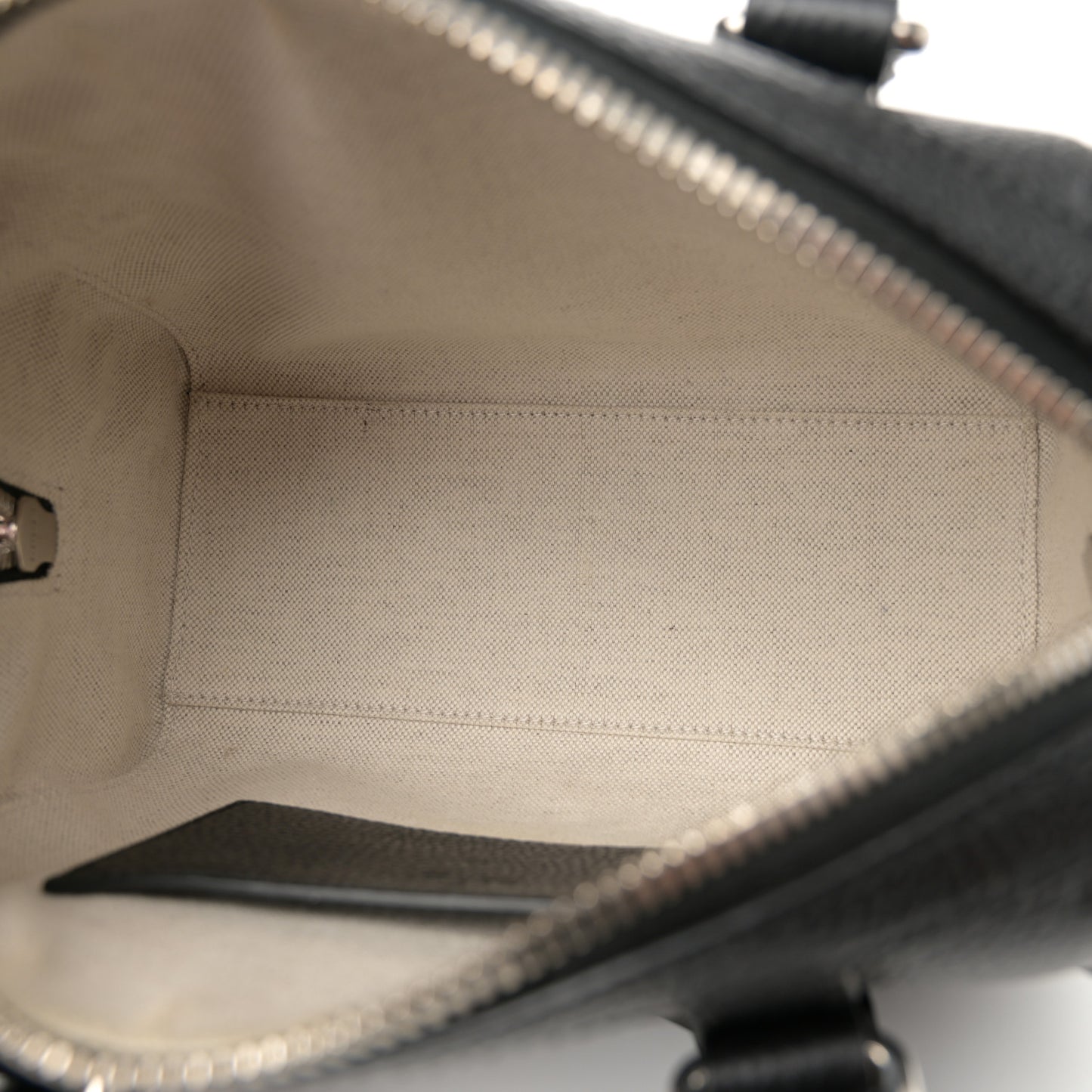 Piuma Calfskin Jumbo GG Embossed Mini Duffle Bag Black