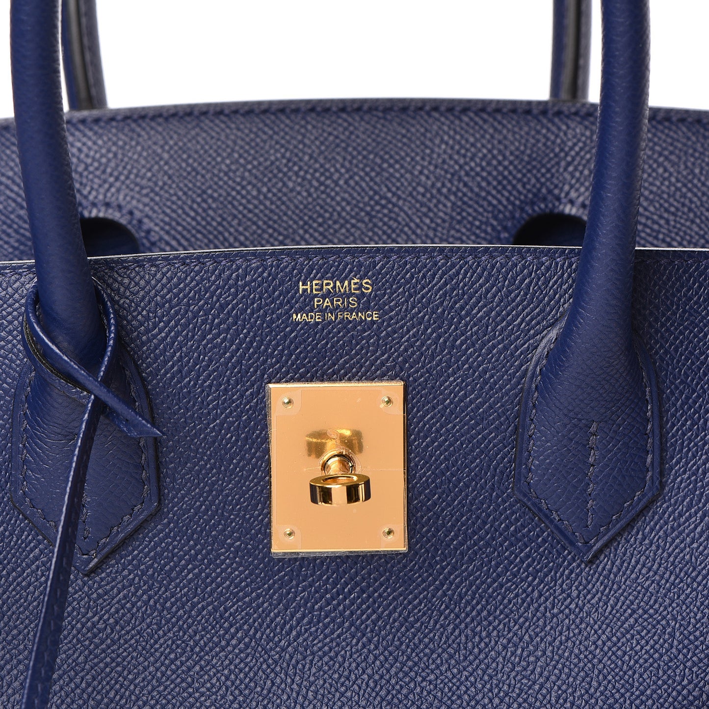 Epsom Birkin 30 Bleu Saphir