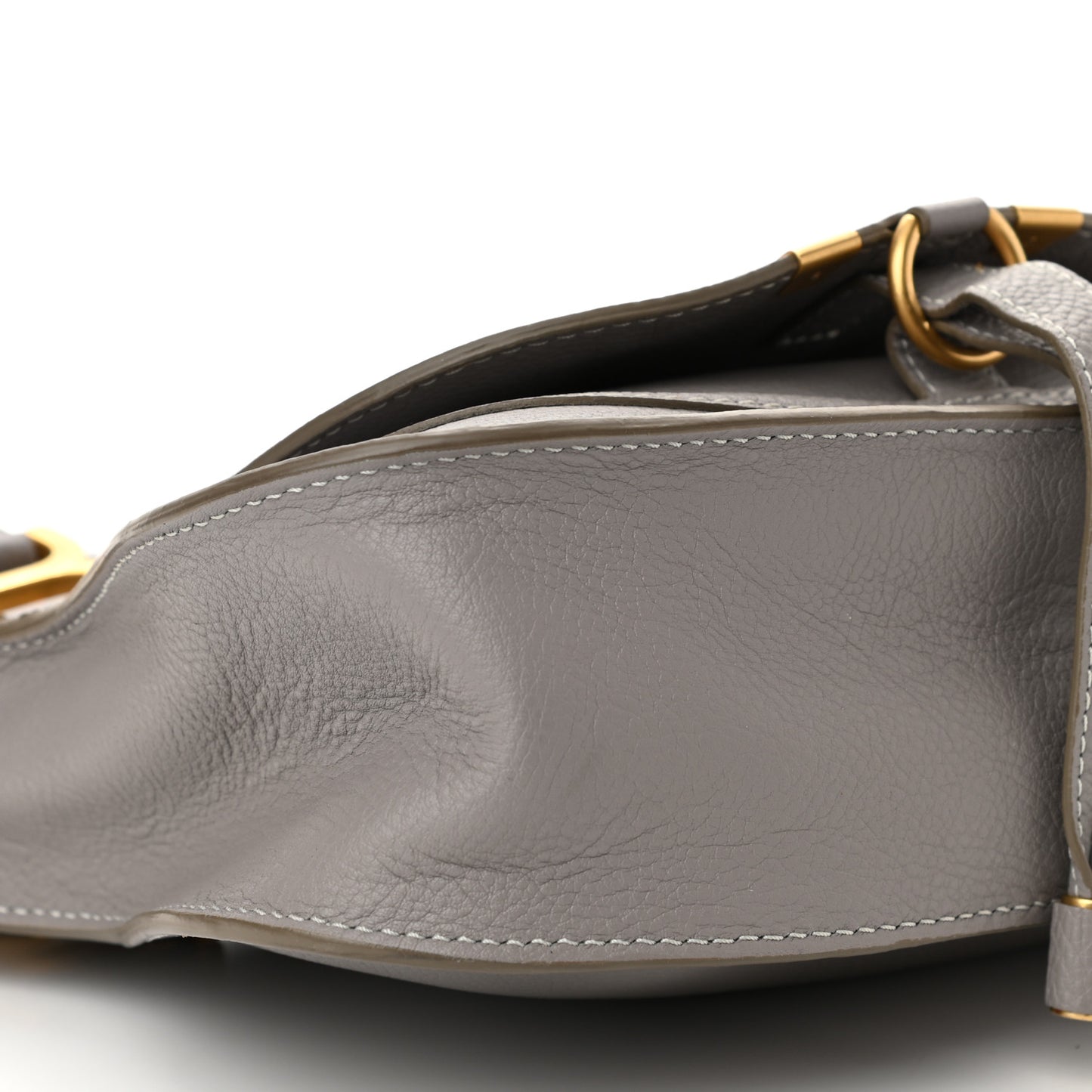 Calfskin Small Marcie Satchel Cashmere Grey