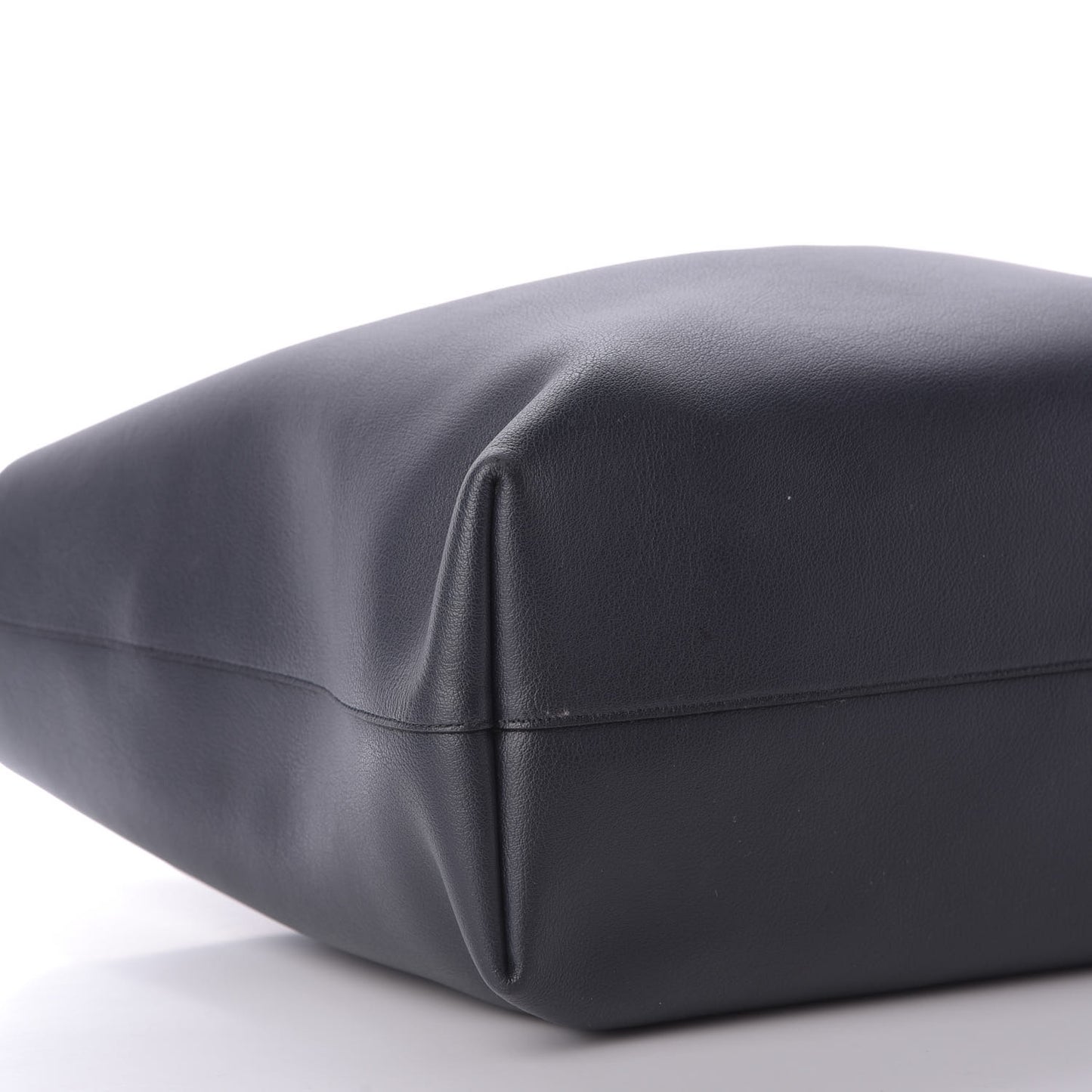 Calfskin Large Shopping Tote Black