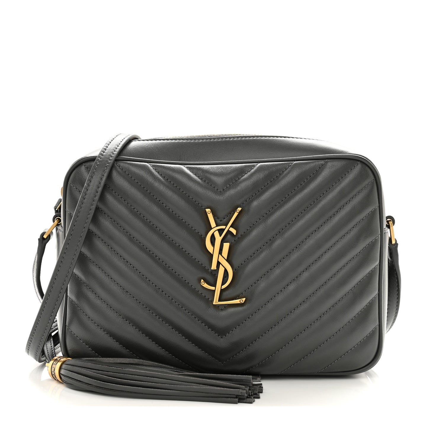 Calfskin Matelasse Monogram Lou Camera Bag Smog