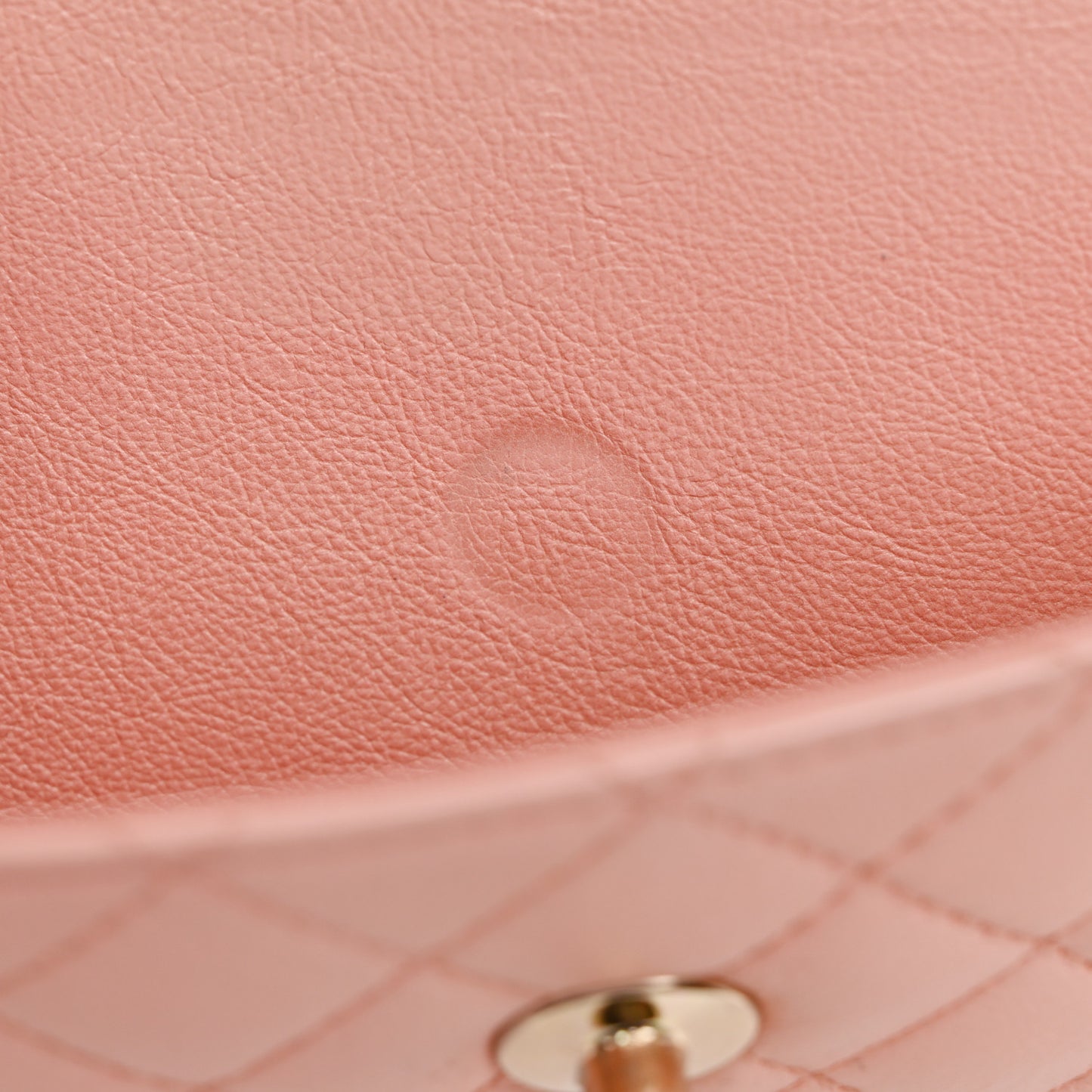 Iridescent Calfskin Smart Pocket Flap Bag Pink