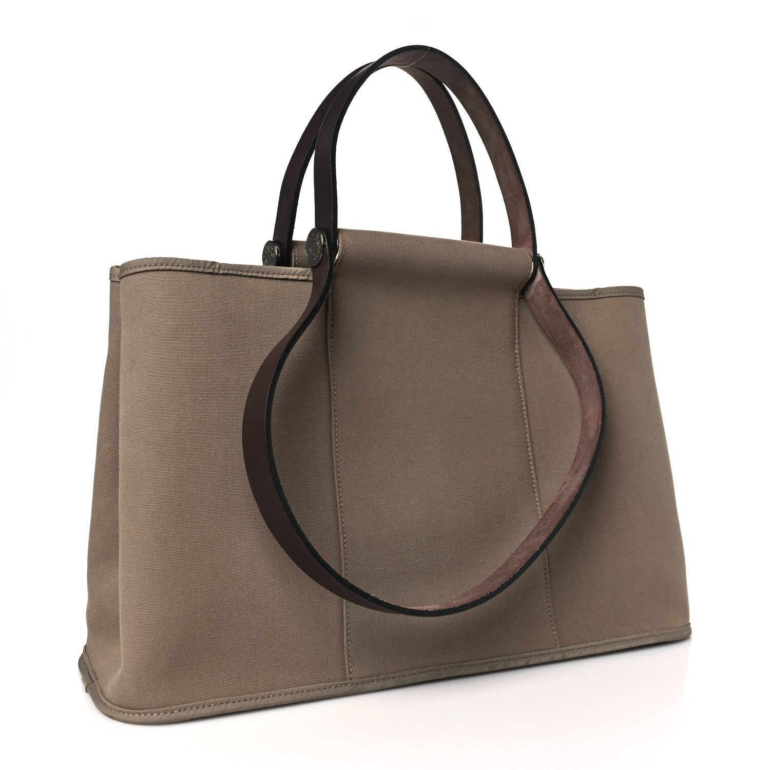 Hermes Toile Cabag 39 Etoupe 3 of 12