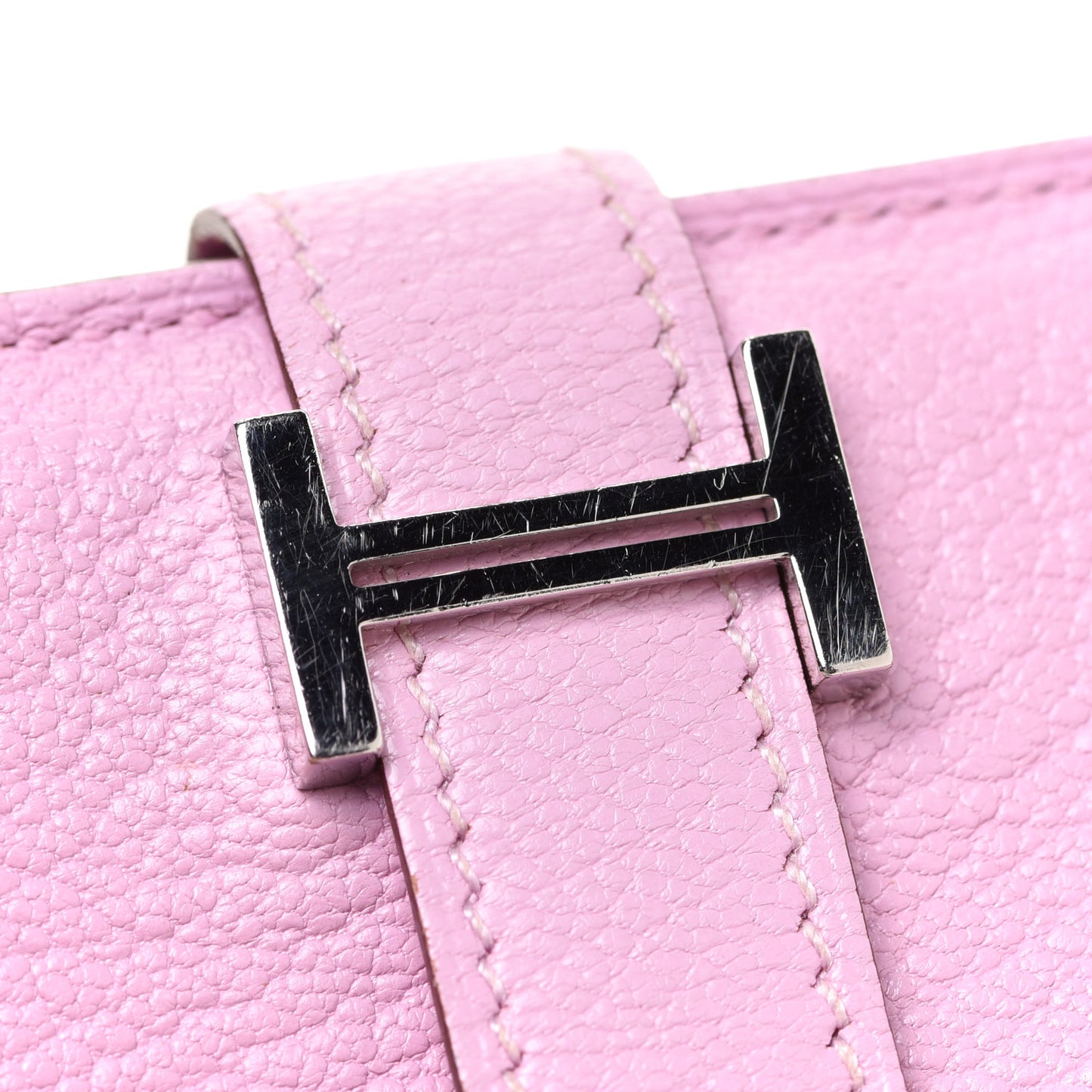 Chevre Mysore Mini Bearn Wallet Mauve Sylvestre