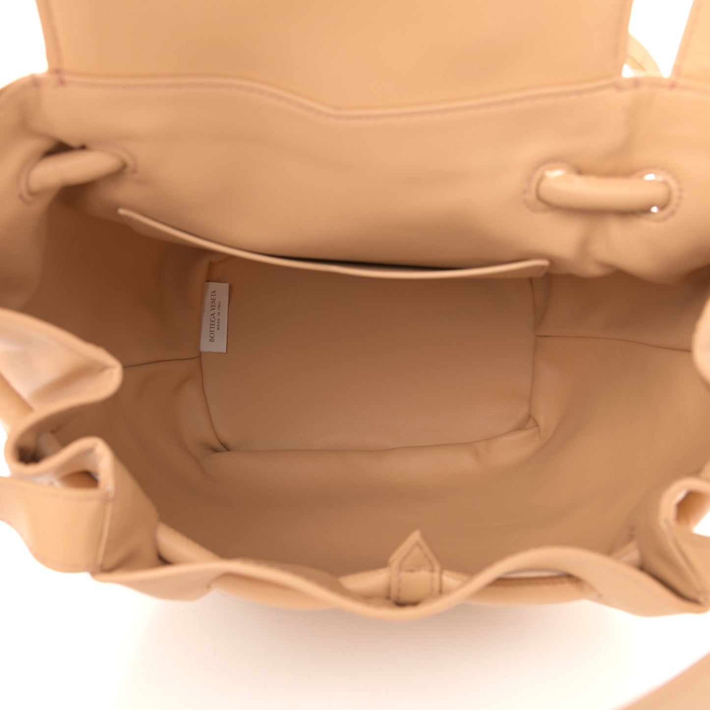Calfskin Small Beak Tote Almond