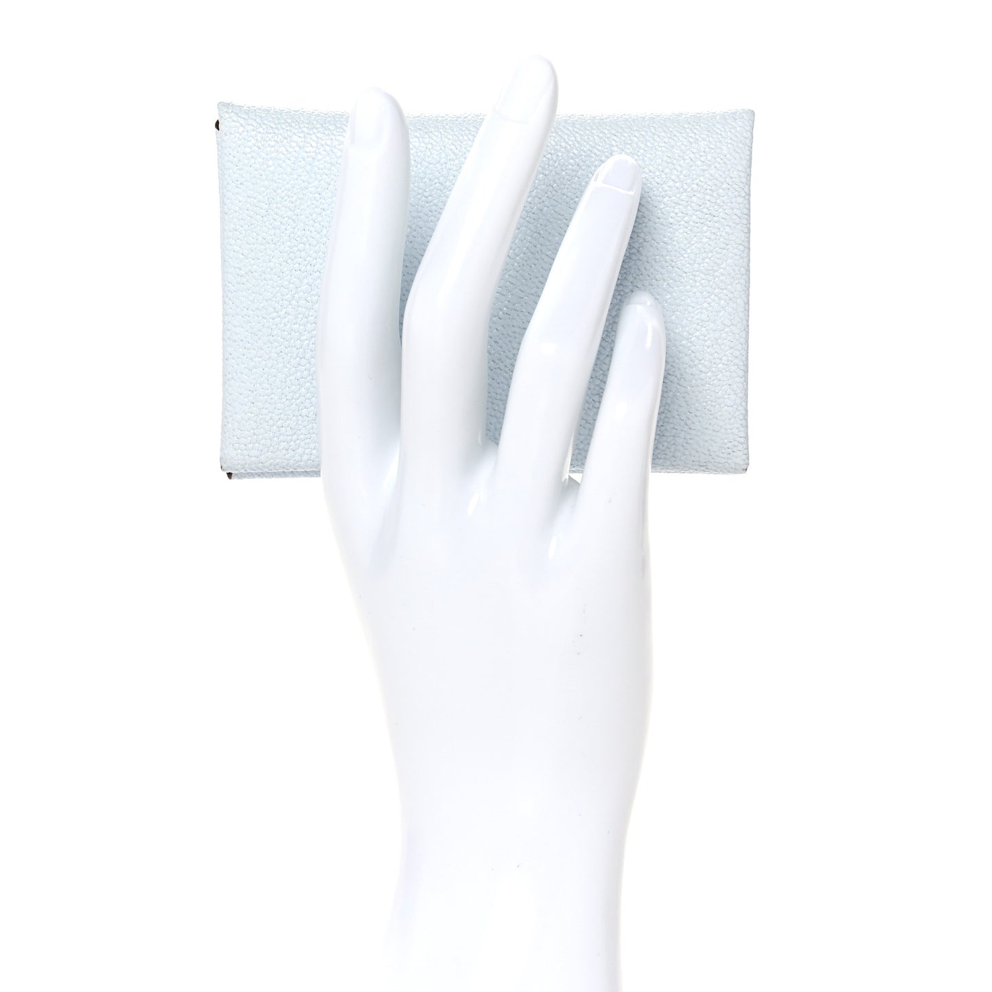 Chevre Mysore Verso Calvi Duo Card Case Bleu Brume Cuivre