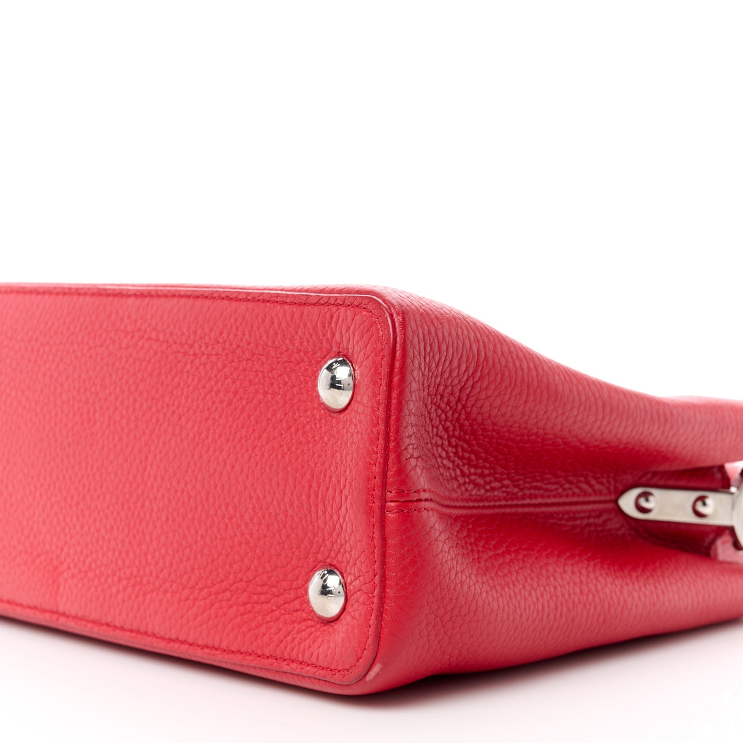 Taurillon Capucines PM Rubis