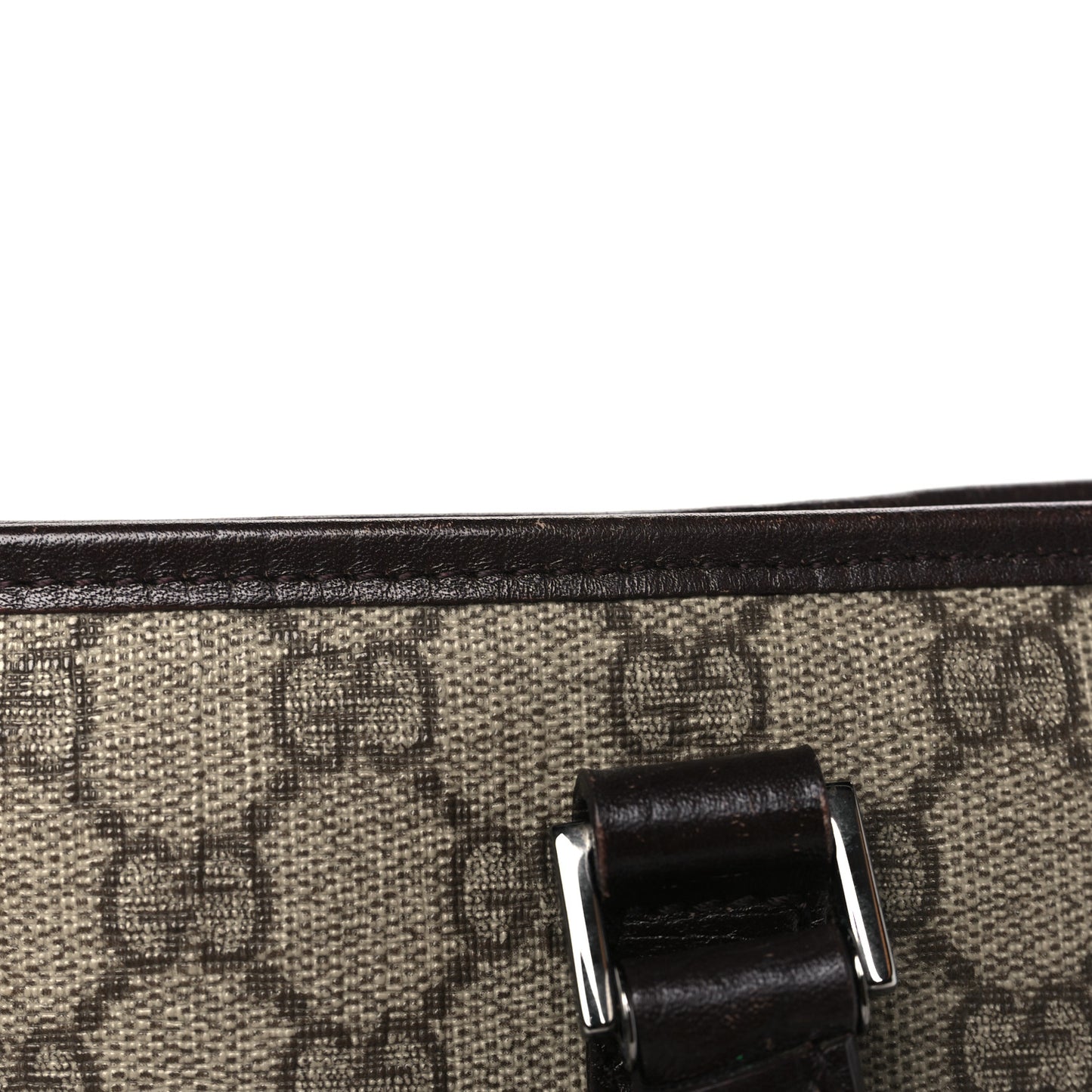 GG Plus Monogram Medium Joy Tote Dark Brown
