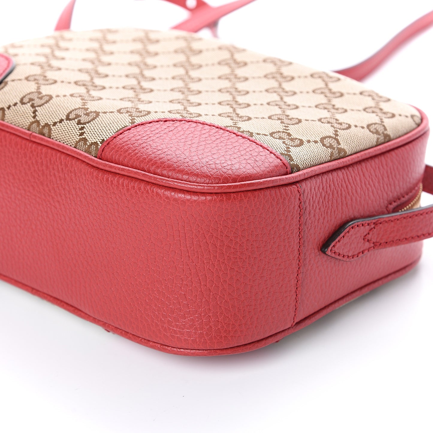 Monogram Mini Bree Messenger Bag Red