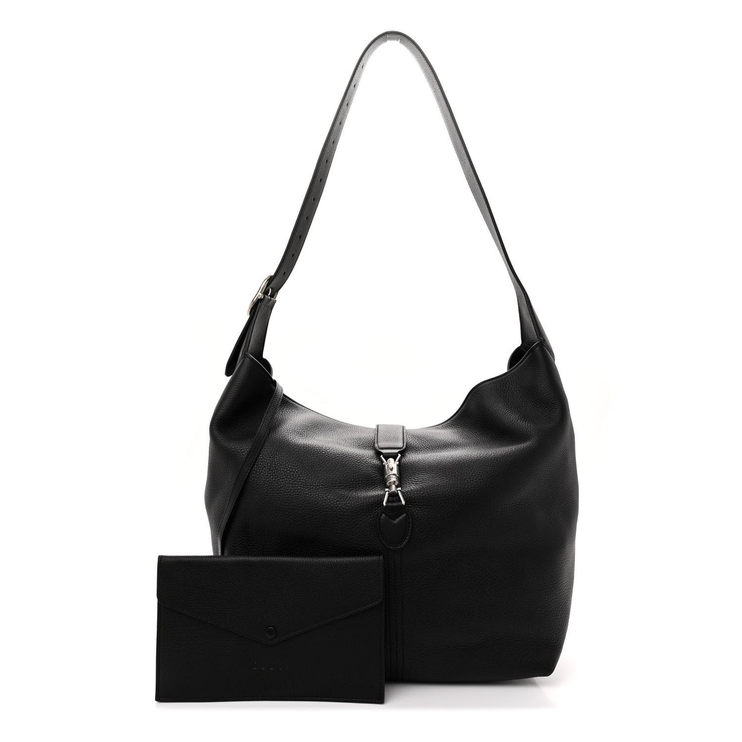 Amour Grane Calfskin Medium Jackie 1961 Crossbody Bag Black