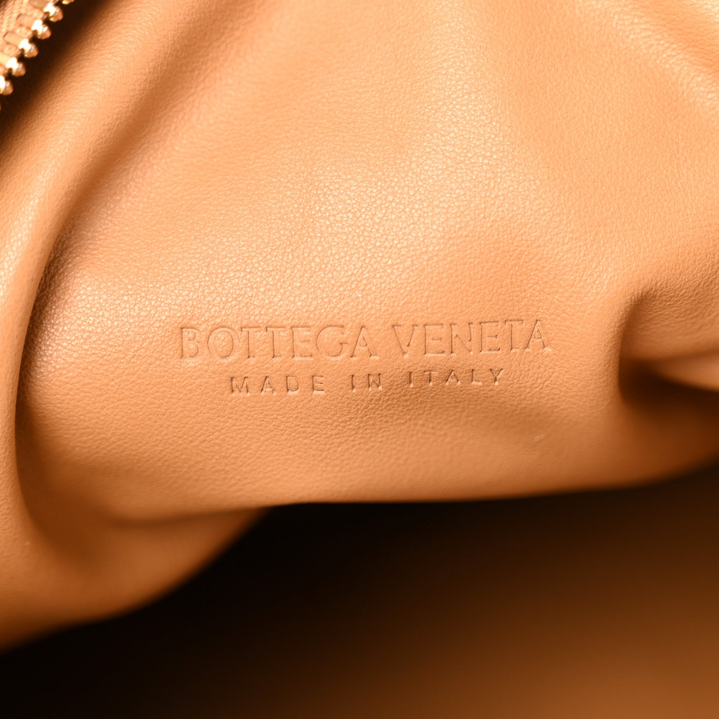 Nappa Intrecciato Teen Jodie Hobo Caramel