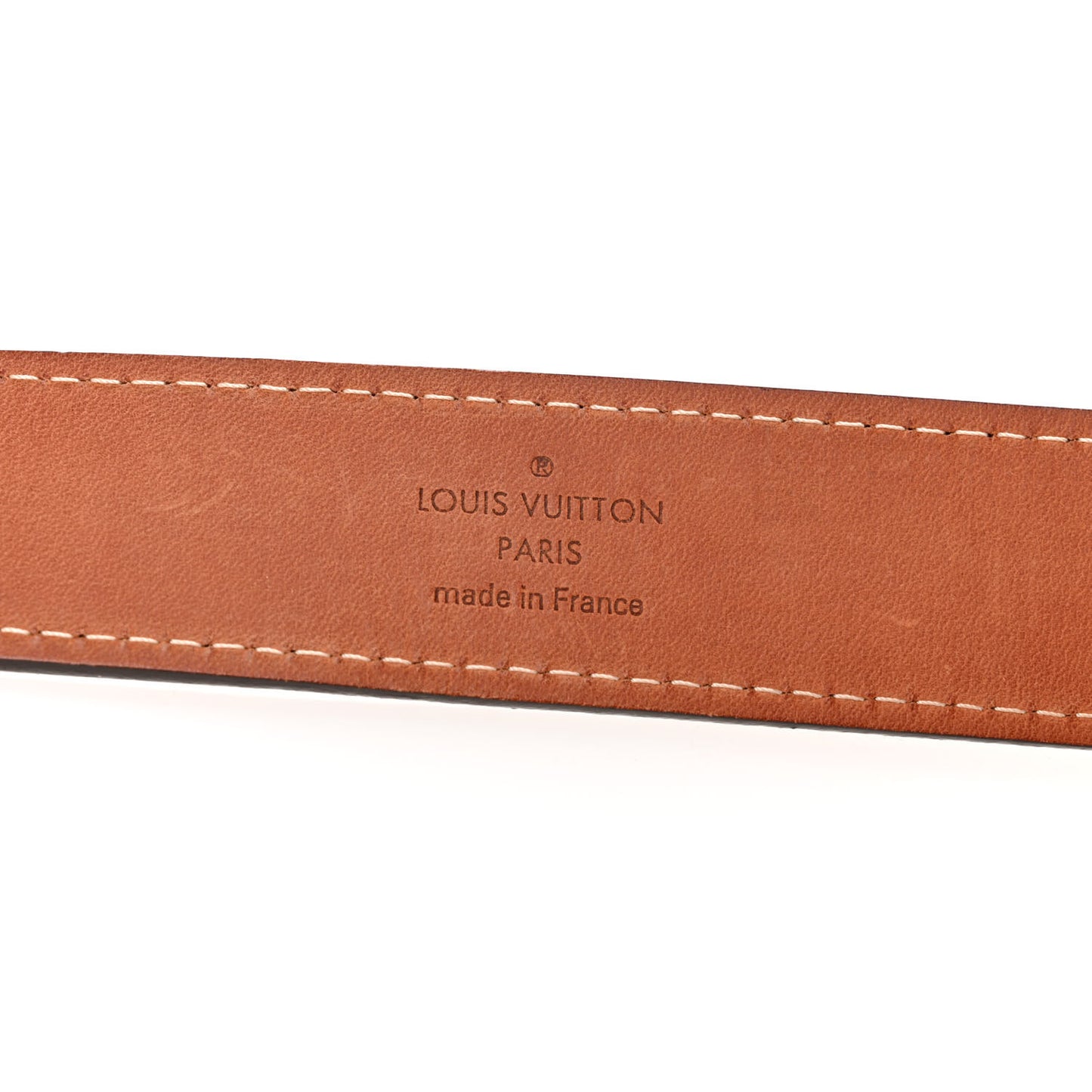 Damier Ebene Tresor Belt 90 36
