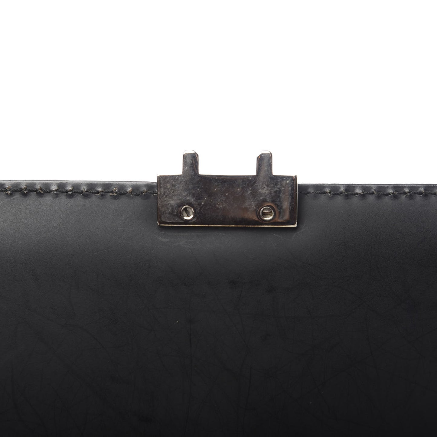 Monogram Wristlet Clutch Black