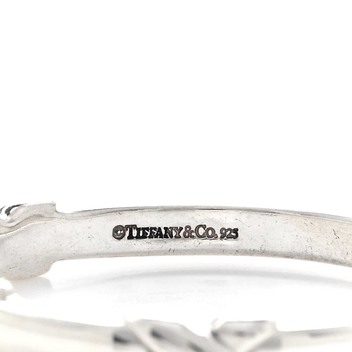 Sterling Silver X Hoop Earrings