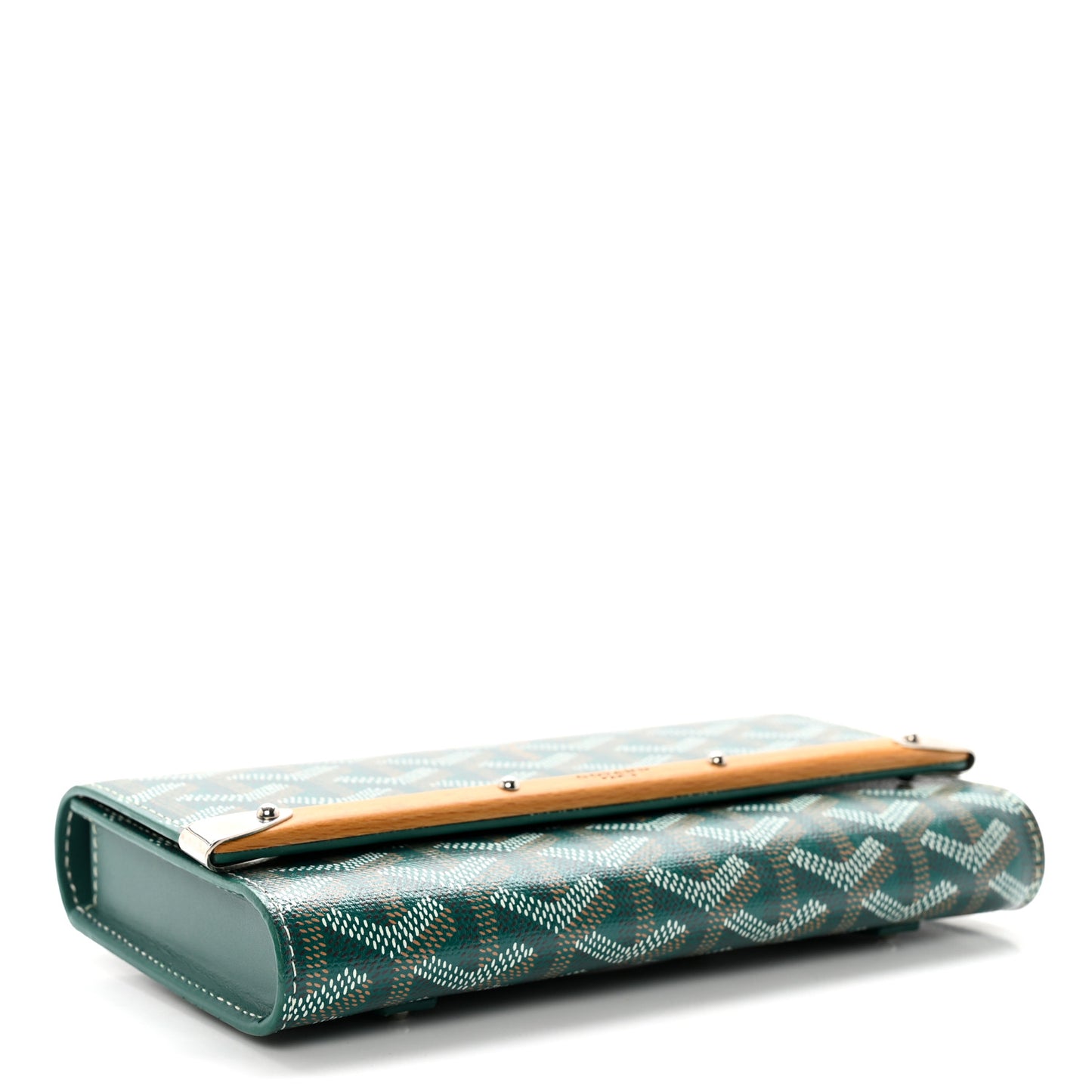 Goyardine Monte Carlo Mini Phone Case Green