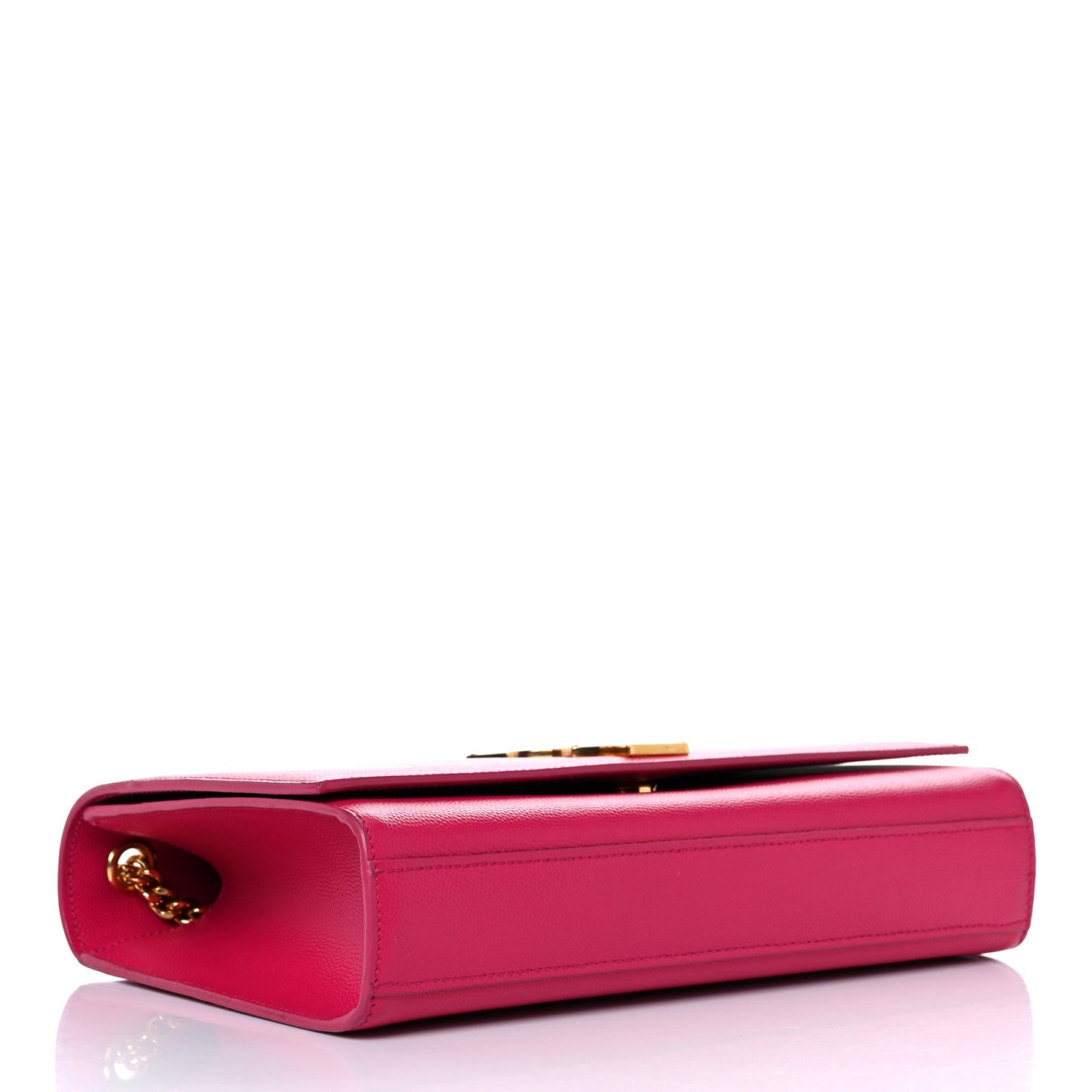 Grain De Poudre Medium Monogram Kate Satchel Lipstick Fuchsia