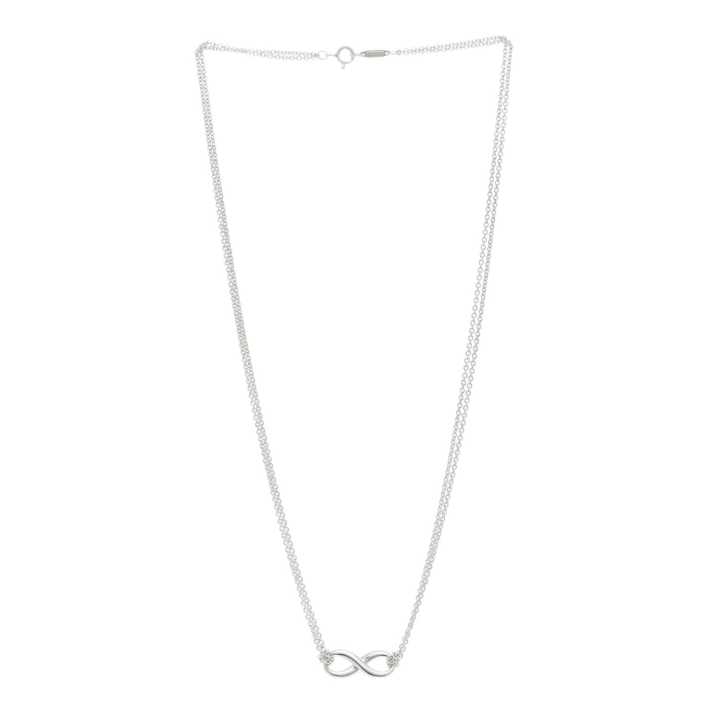 Sterling Silver Infinity Pendant Necklace