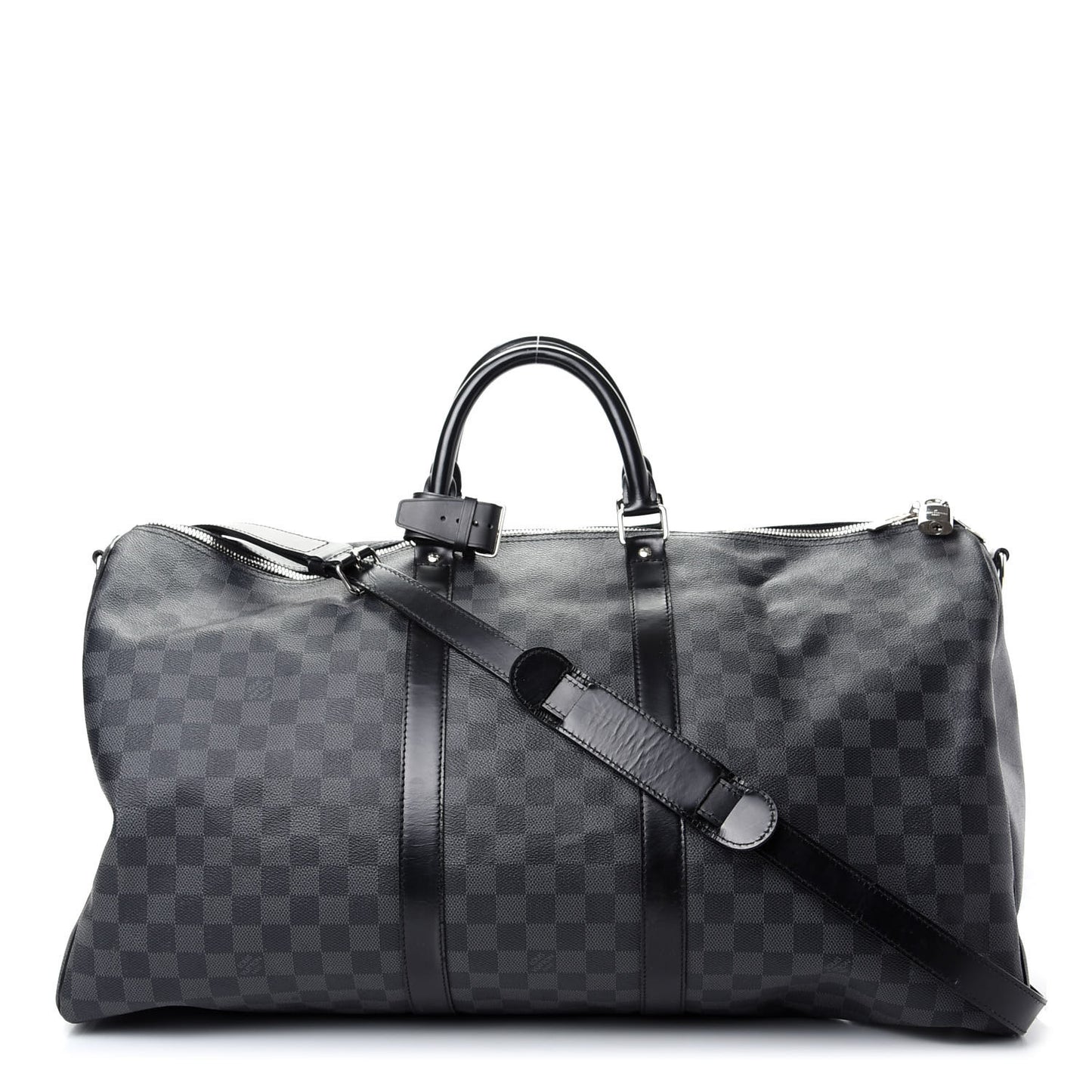 Damier Graphite Keepall Bandouliere 55