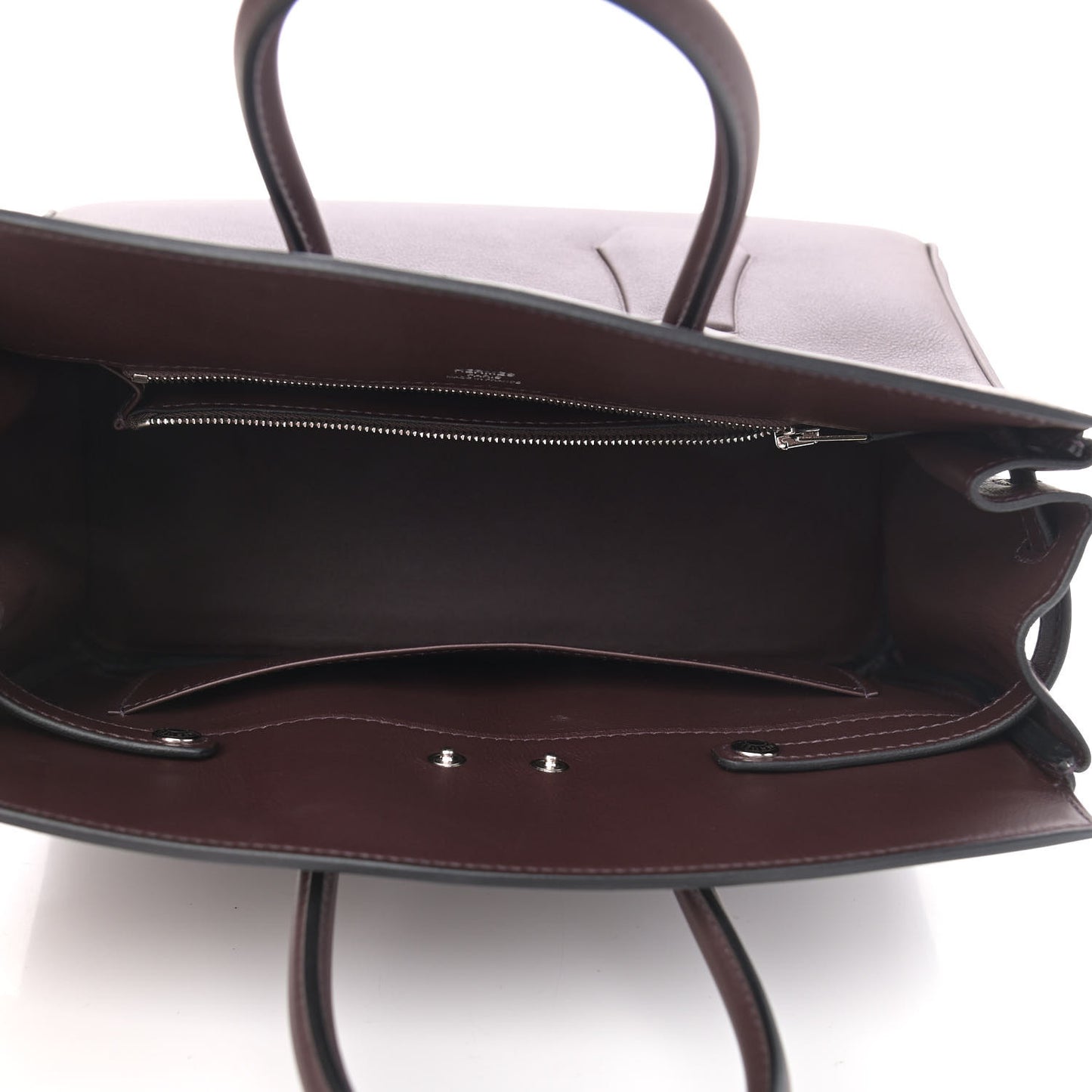 Swift Birkin Shadow 25 Rouge Sellier