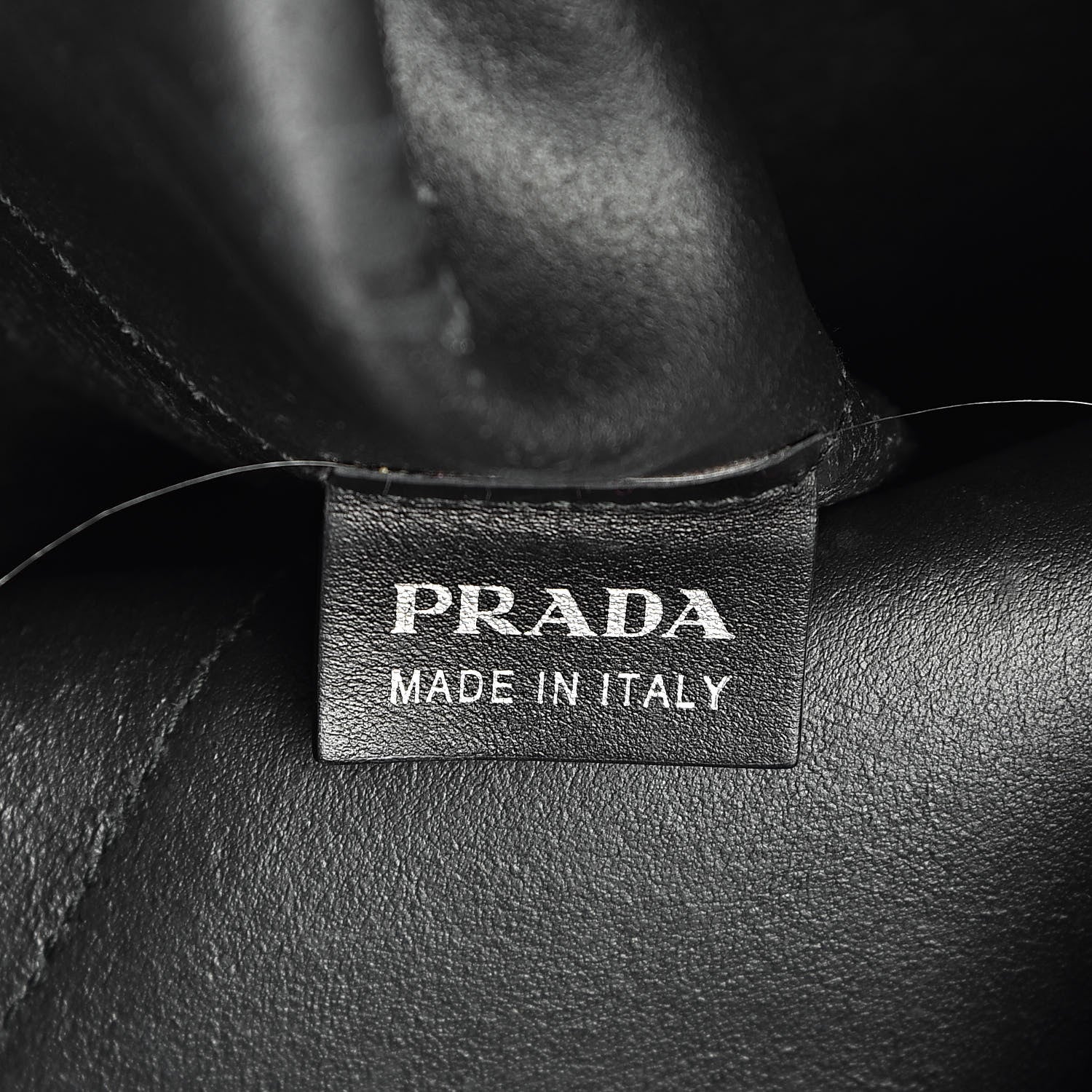 Prada City Calf Shopping Tote Black 7 of 16