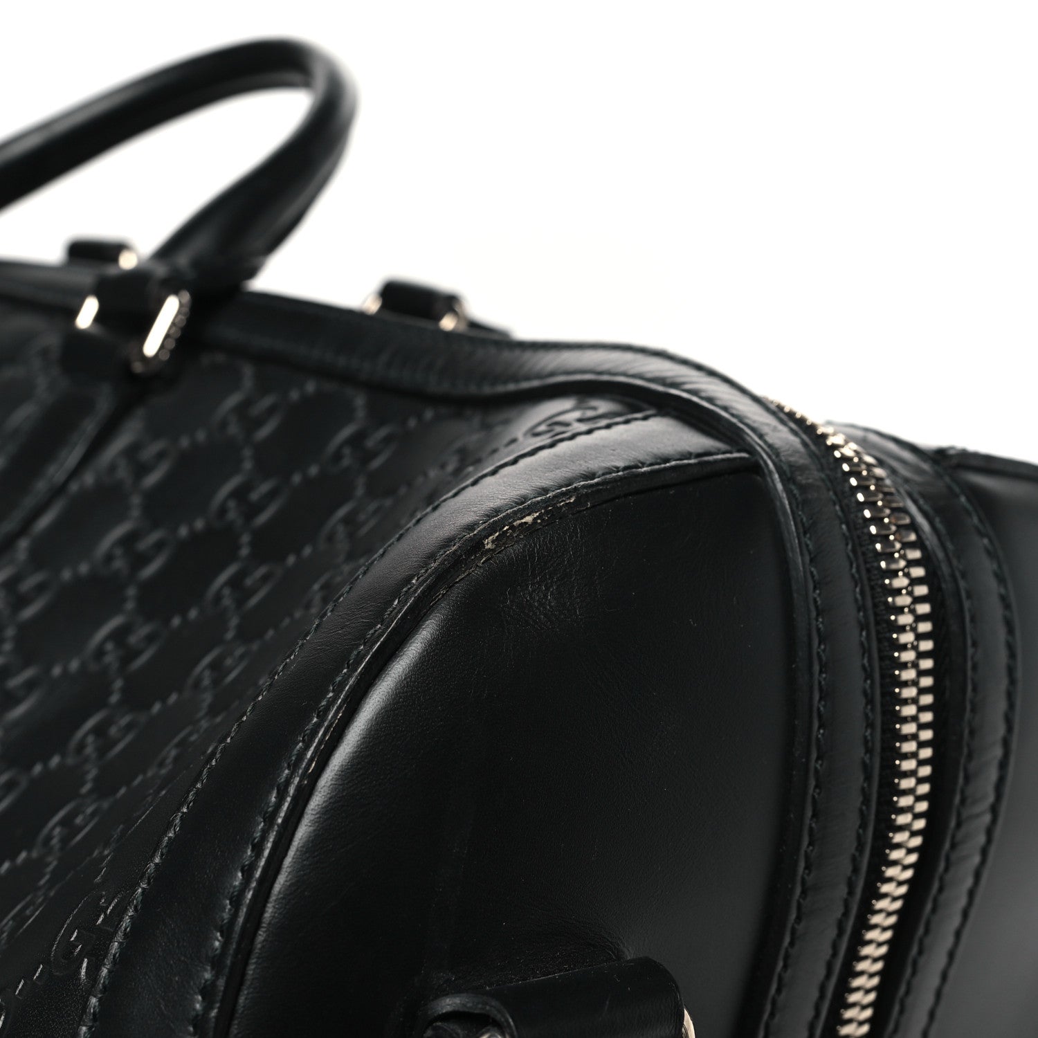 Gucci Guccissima Signature Medium Duffle Black 12 of 12