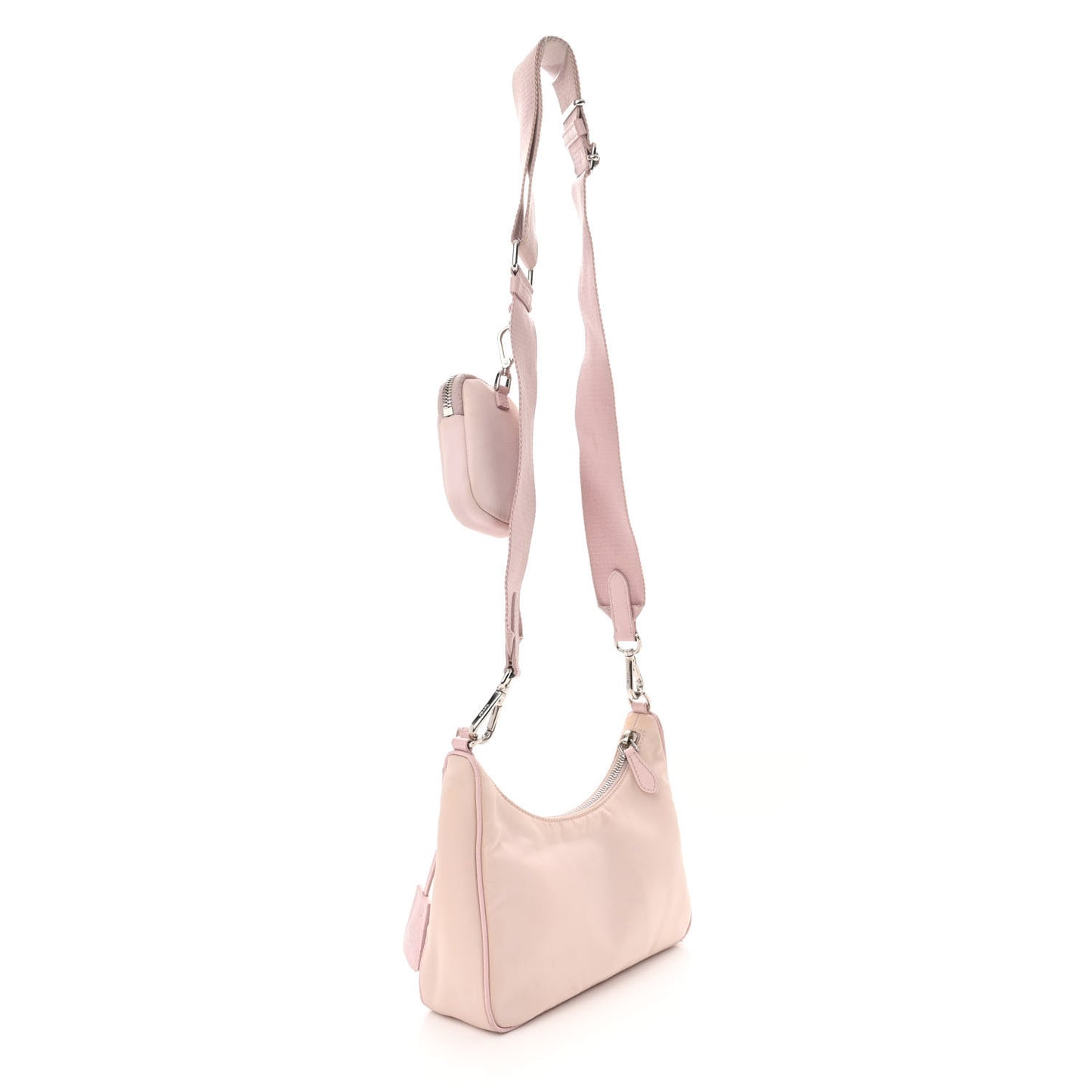 Nylon Re-Edition 2005 Shoulder Bag Alabastro