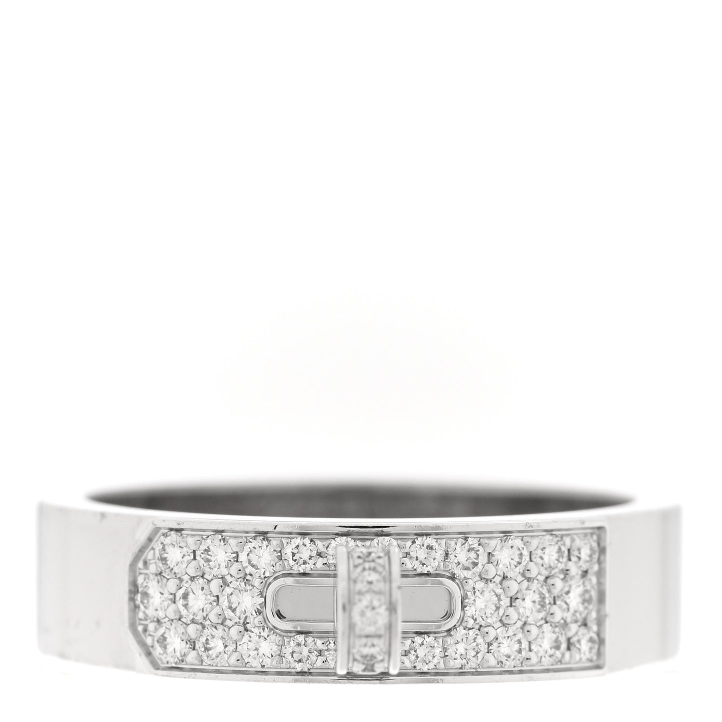 18K White Gold Diamond Kelly Ring 50 5.5