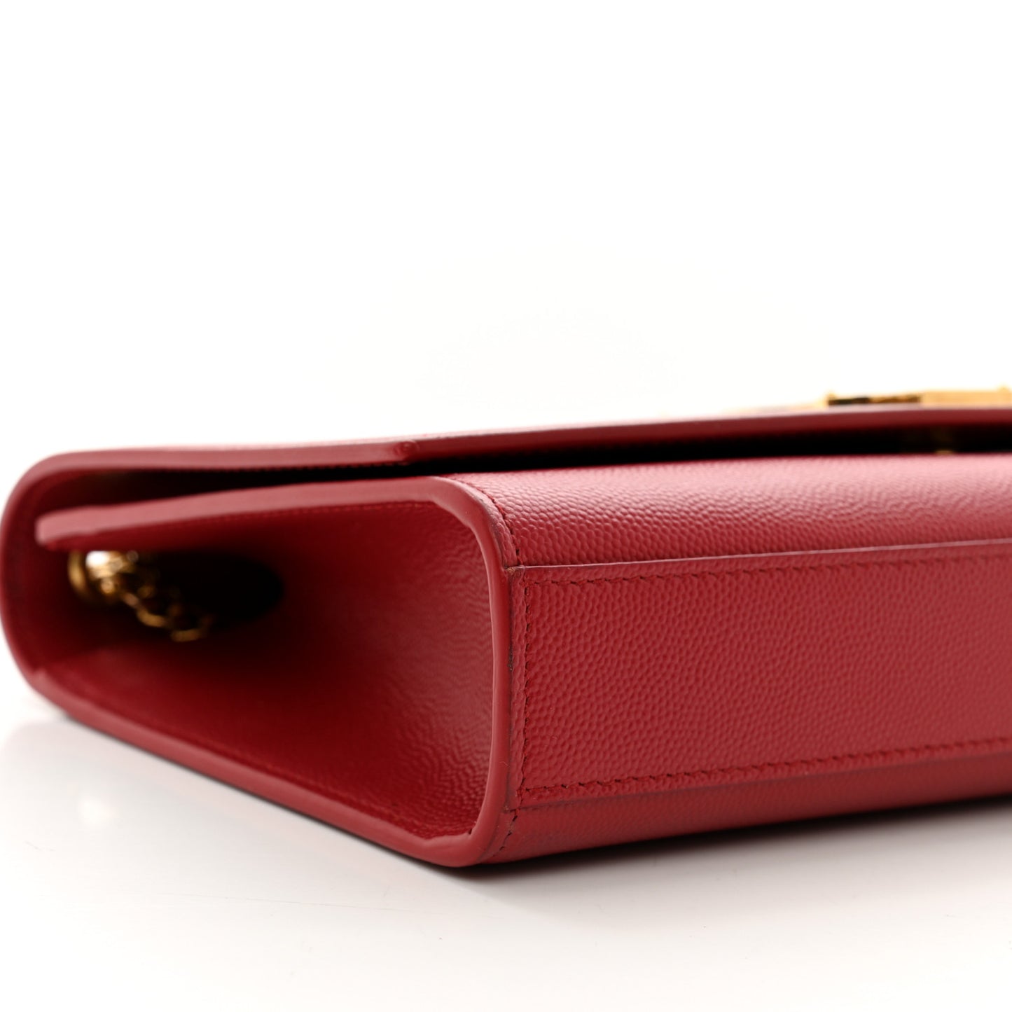 Grain De Poudre Medium Monogram Kate Satchel Rouge Eros