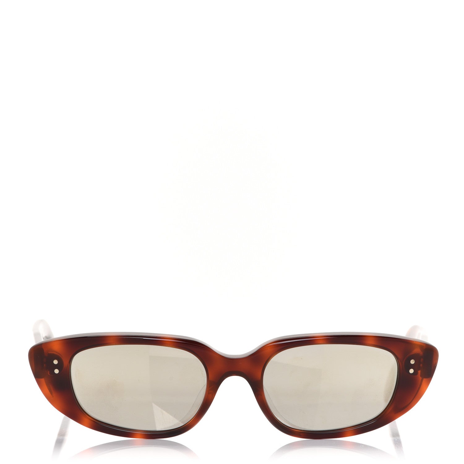 Celine Acetate Cat Eye Sunglasses CL40095U Tortoise 2 of 6