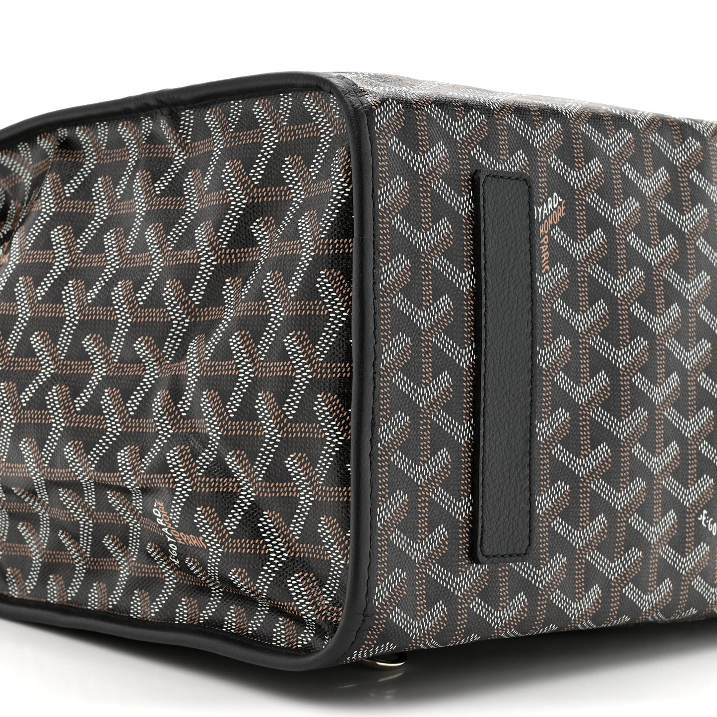 Goyardine Saint Leger Soft Briefcase Backpack Black
