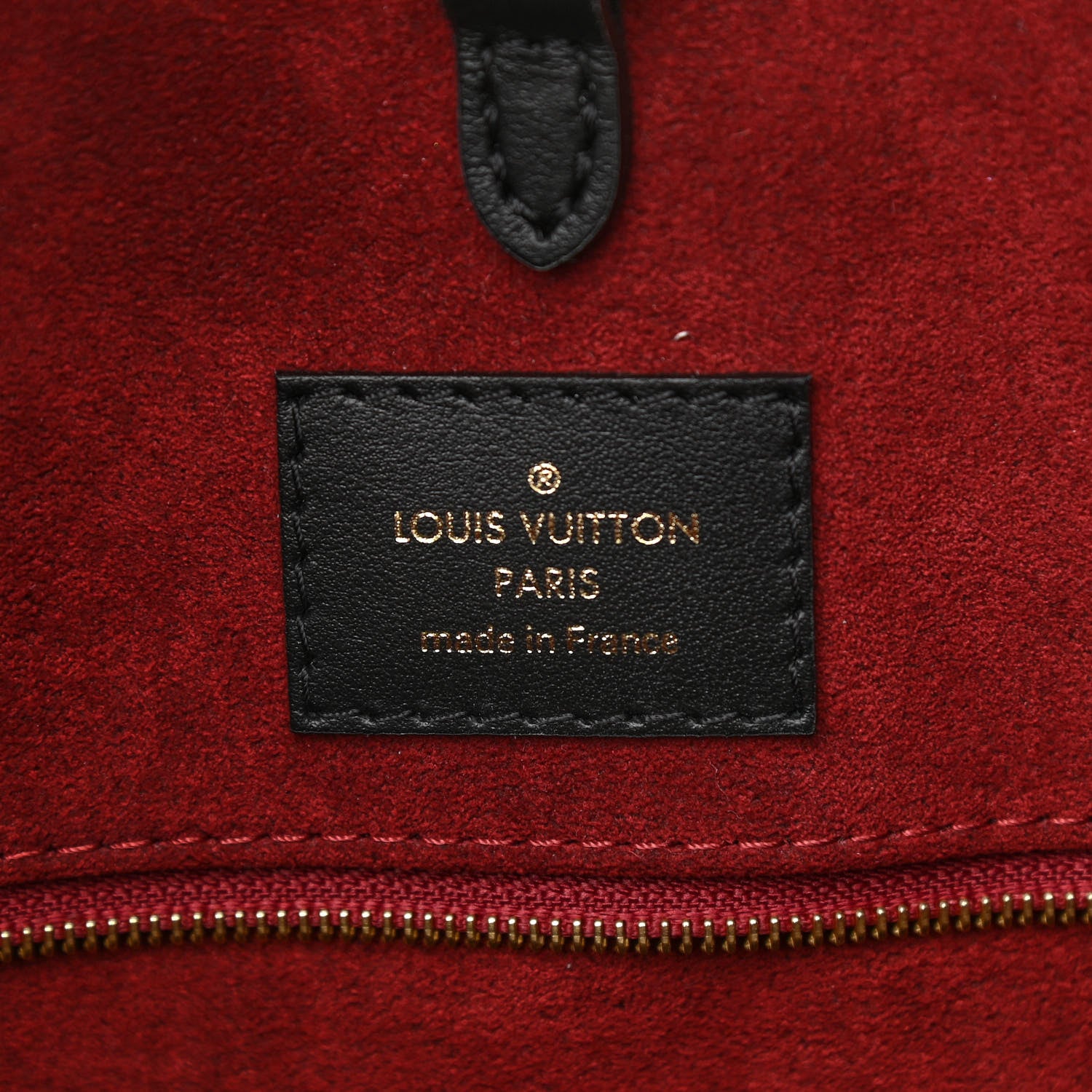 Louis Vuitton Empreinte Monogram Giant Onthego MM Black Beige 6 of 10