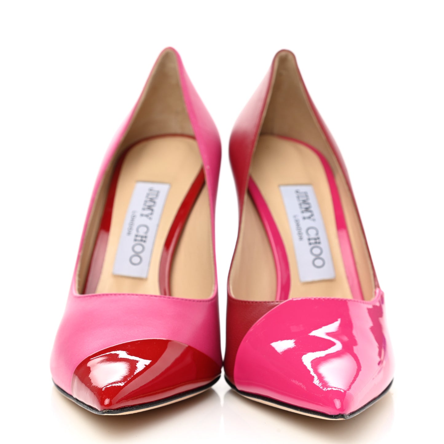 Patent Calfskin Love 85 Pumps 36 Pink