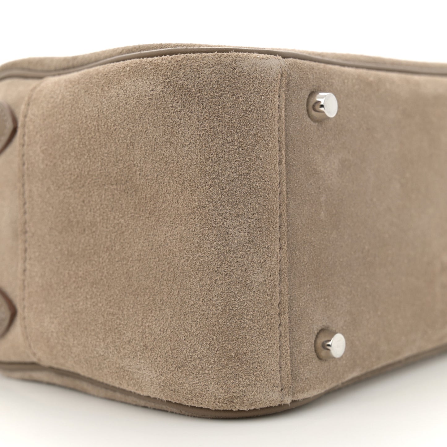 Veau Grizzly Swift Mini Lindy 20 Gris Caillou Etoupe