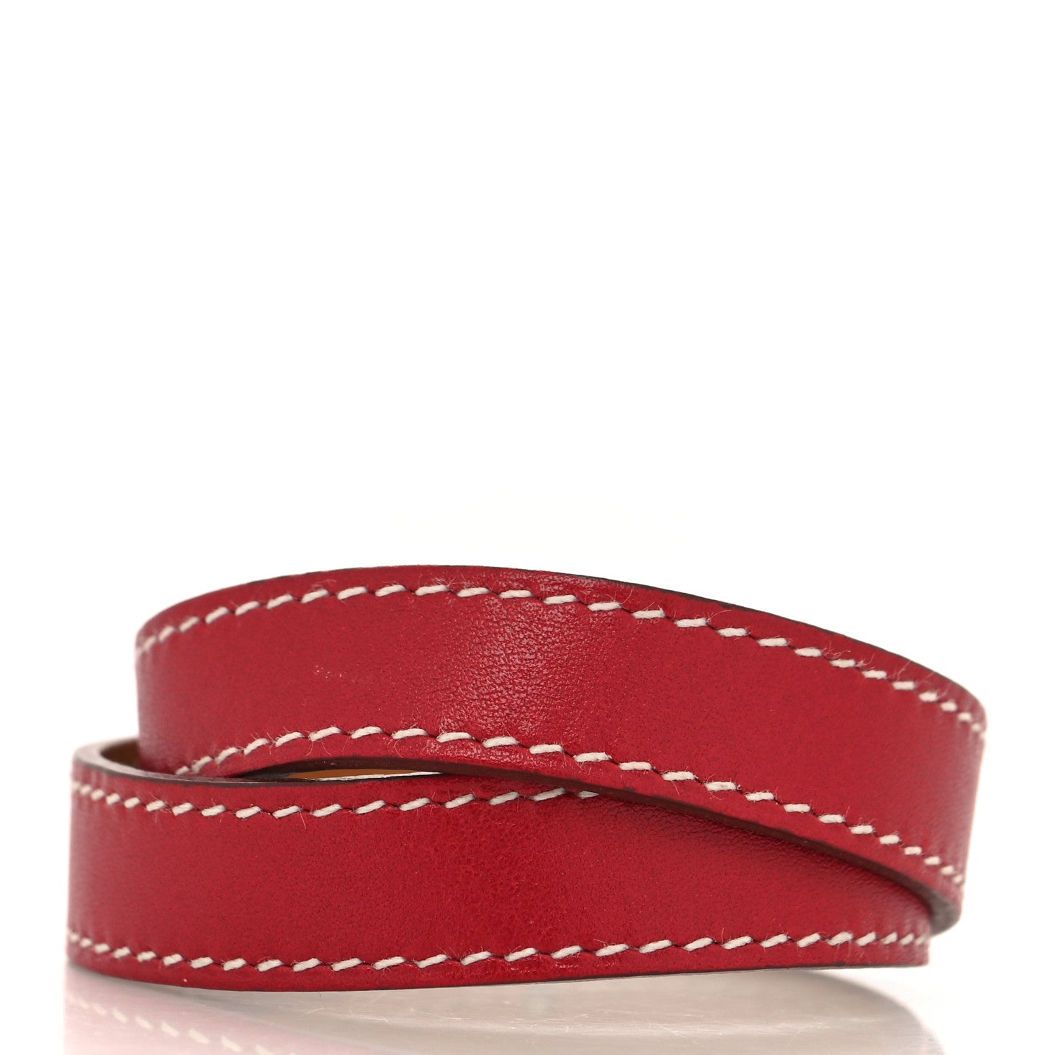 Hermes Swift Kelly Double Tour Bracelet XS Red 3 of 6
