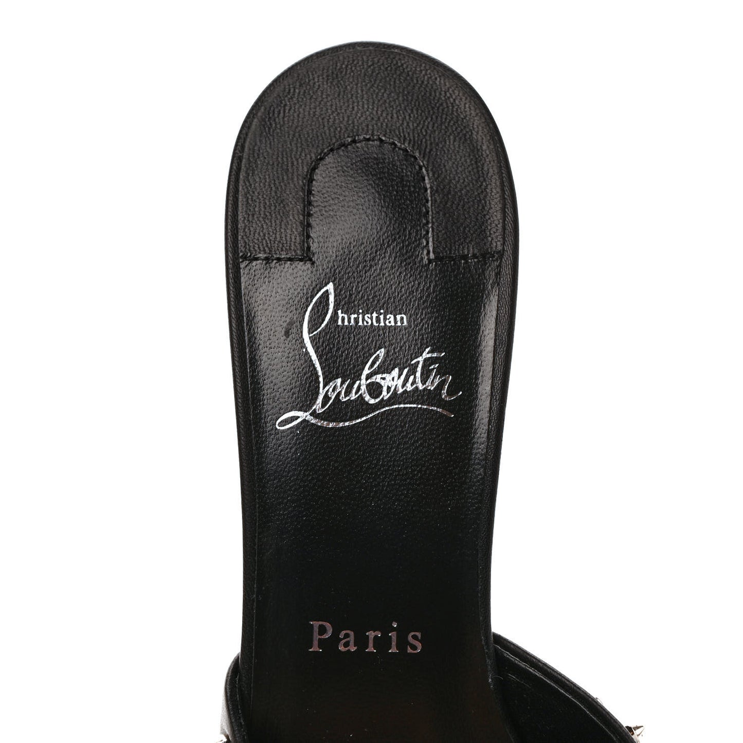 Nappa Spike Me Dolly 85 Sandals 38.5 Black