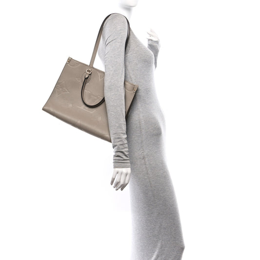 Empreinte Monogram Giant Onthego MM Tourterelle