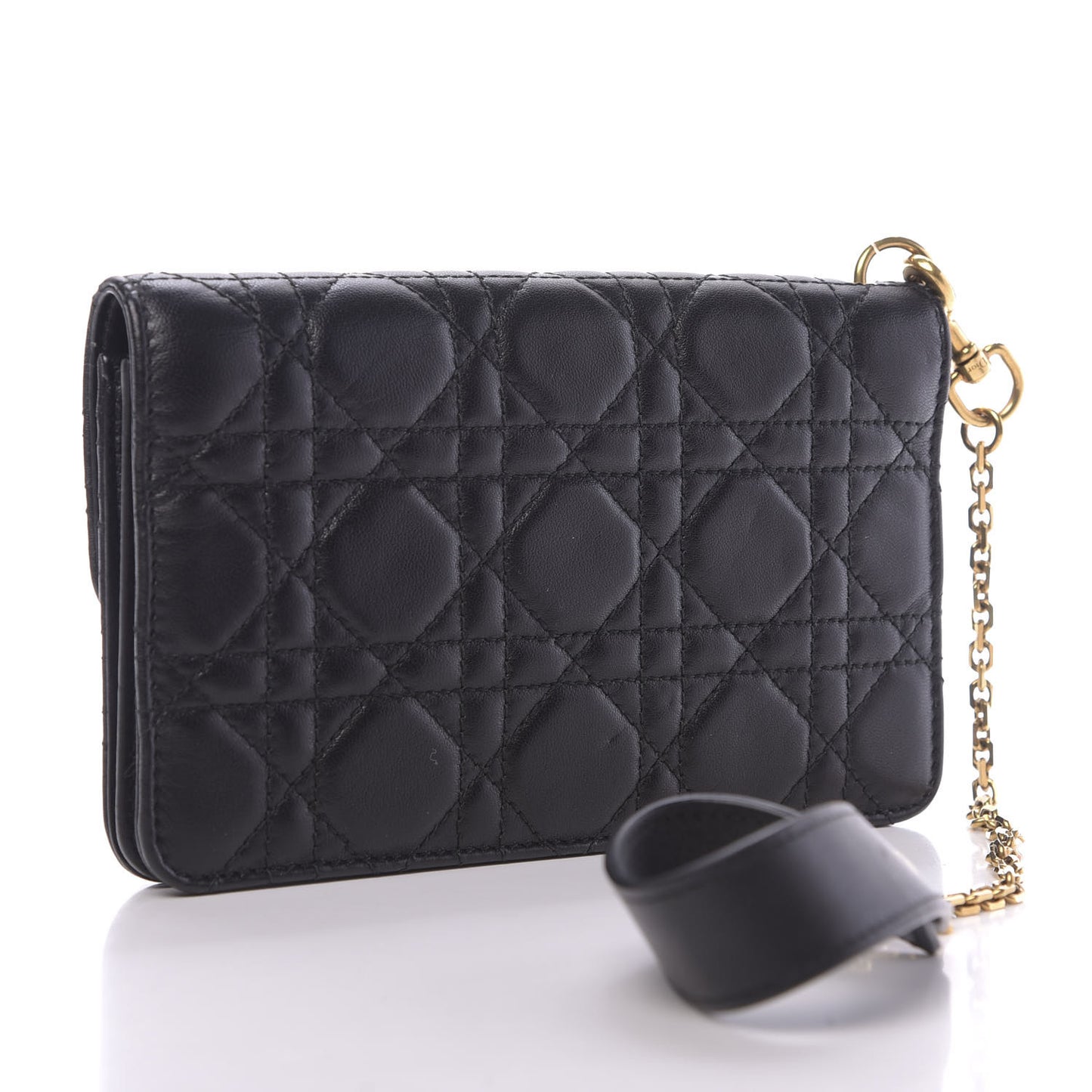 Lambskin Daddi Pouch Black