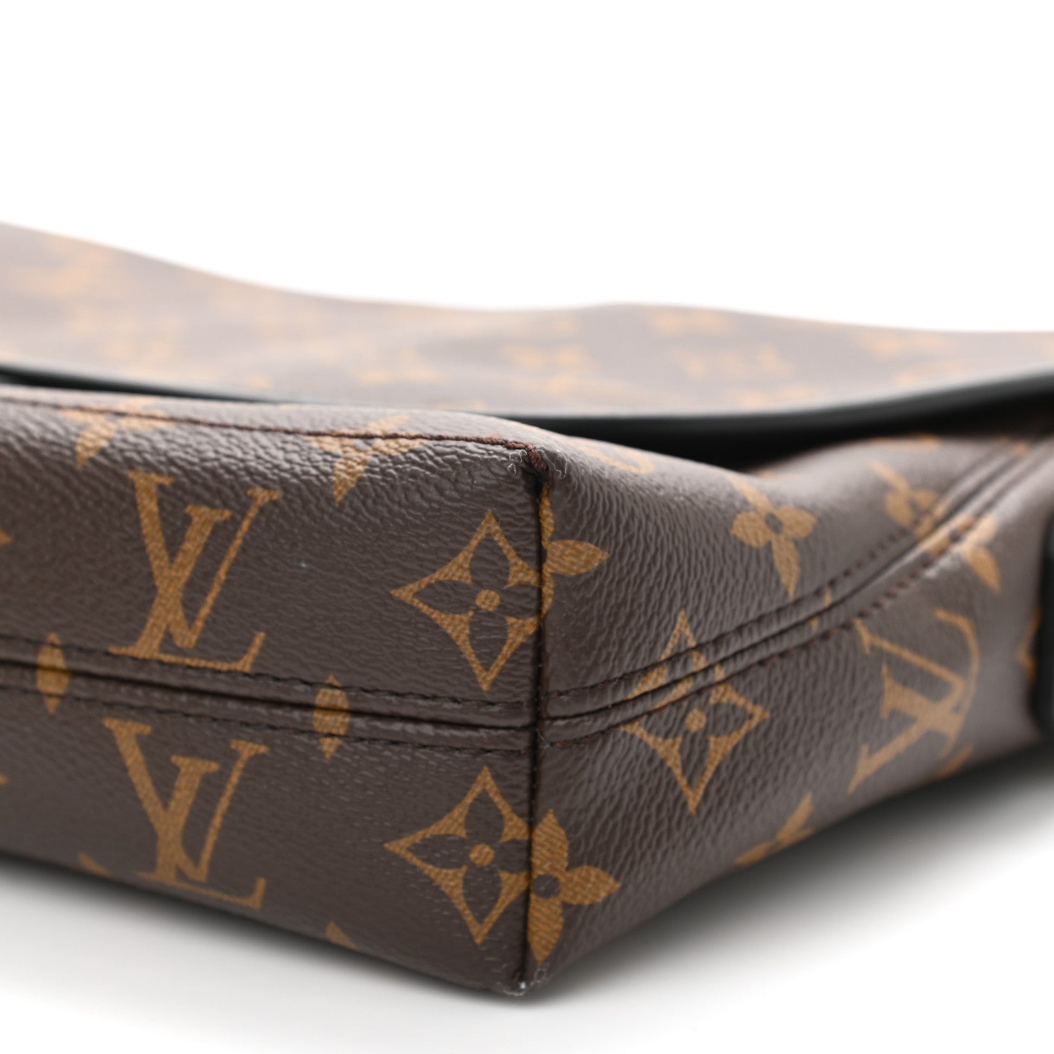 Louis Vuitton Monogram Macassar Magnetic Messenger 10 of 14