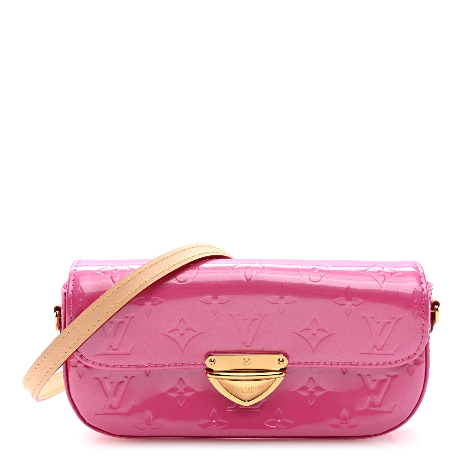 Louis Vuitton Vernis Malibu Pochette Neon Pink 1722119 – FASHIONPHILE