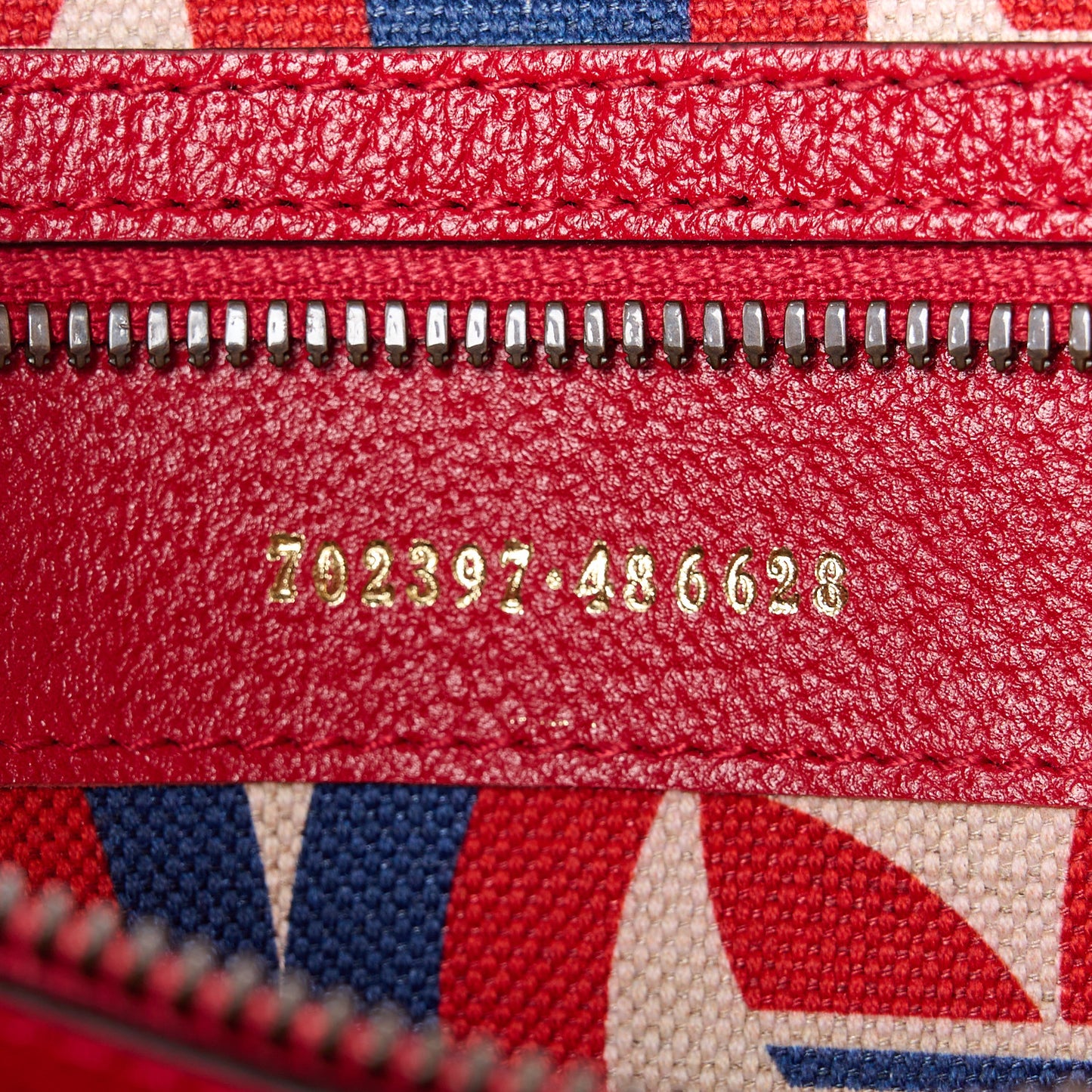 X ADIDAS Textured Dollar Calfskin Web Trefoil Logo Embossed Mini Bowling Bag Red Off White