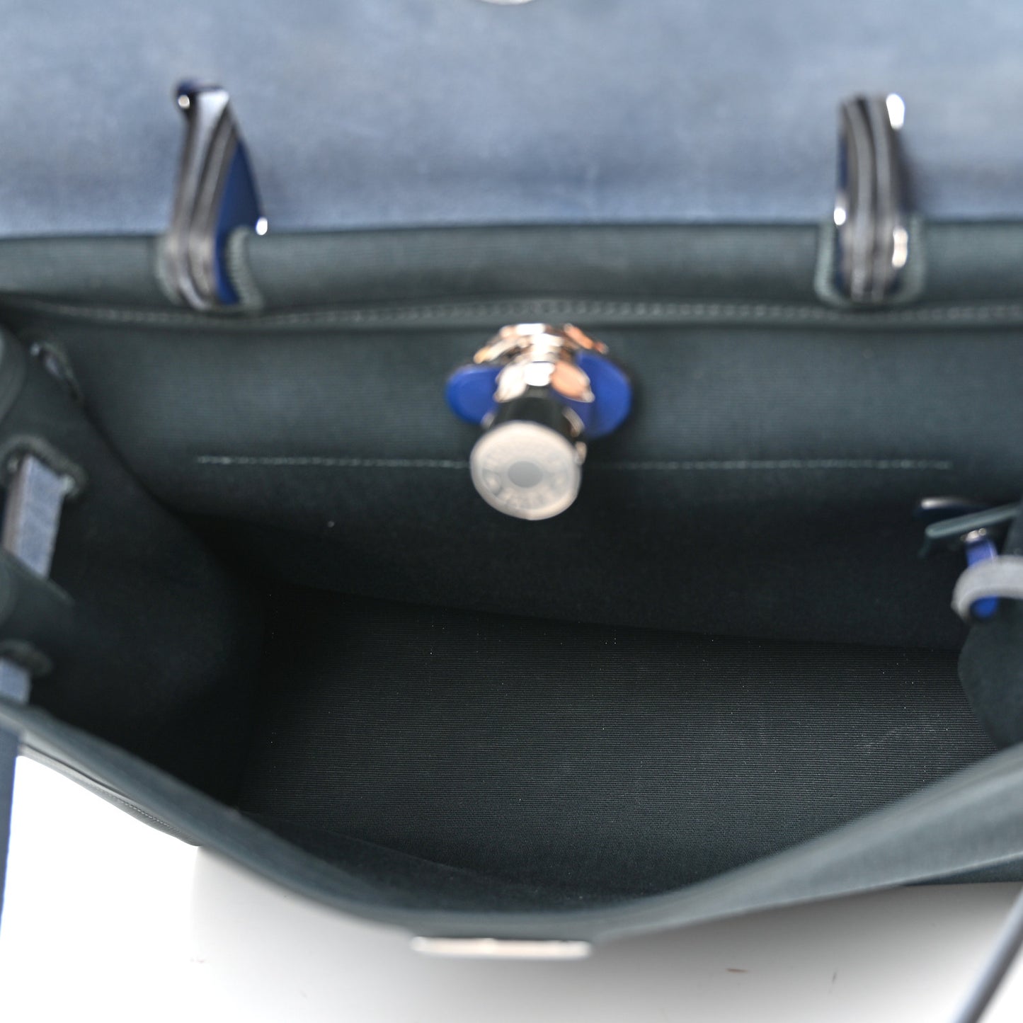 Vache Hunter Toile Herbag Zip 31 PM Vert Cypress Bleu Saphir
