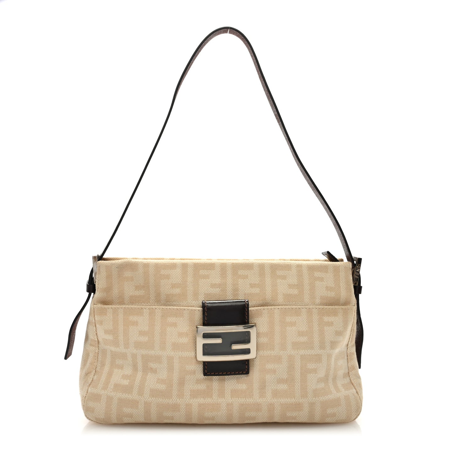 Zucca Baguette Shoulder Bag Beige